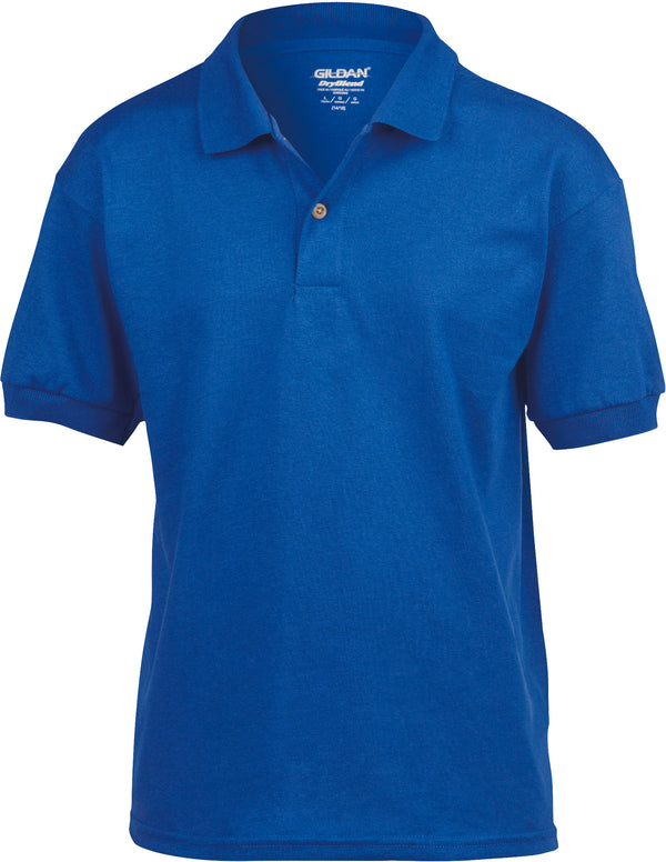 KIDS DRYBLEND JERSEY POLO SHIRT