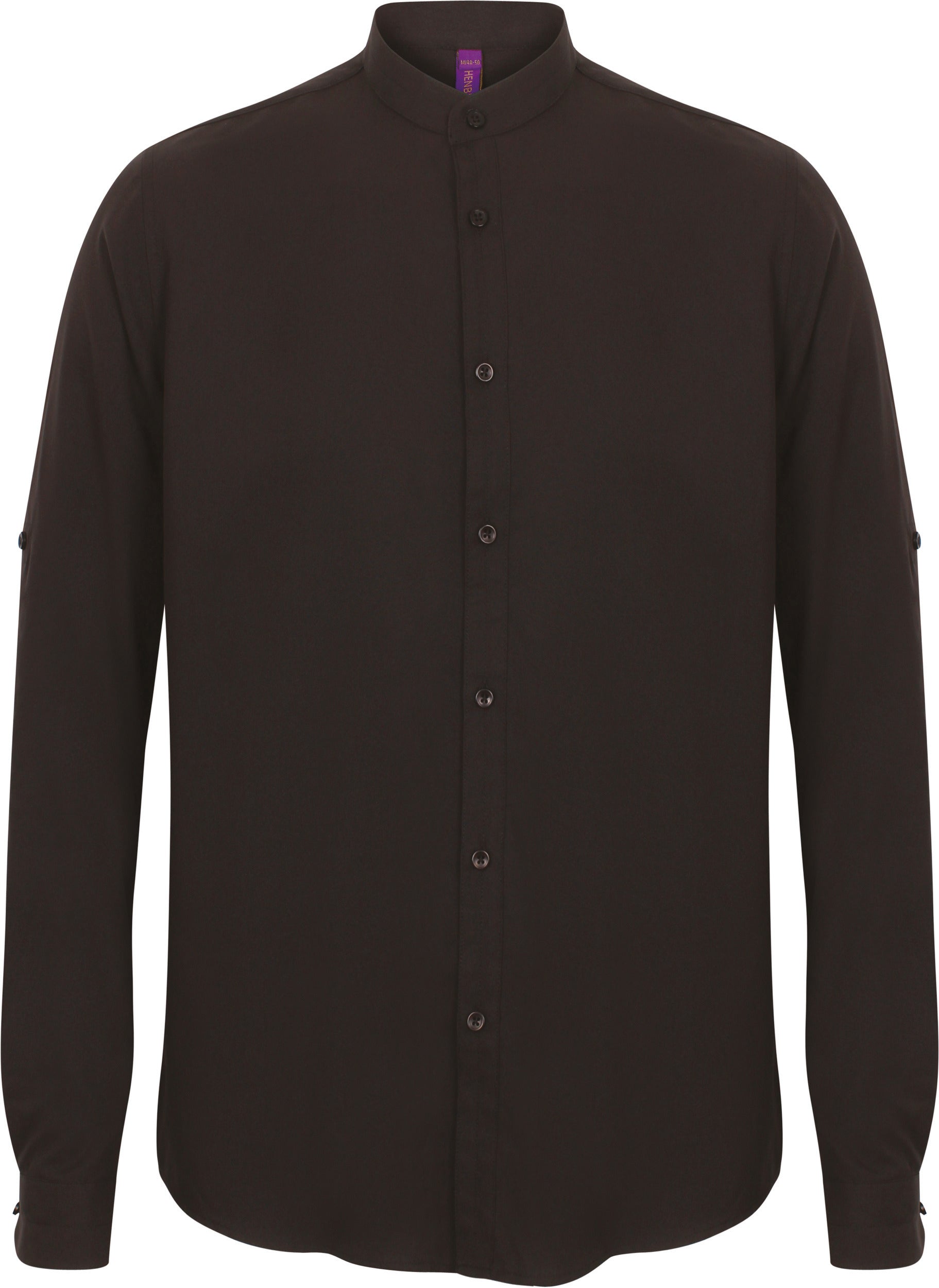 Men's Mao collar shirt