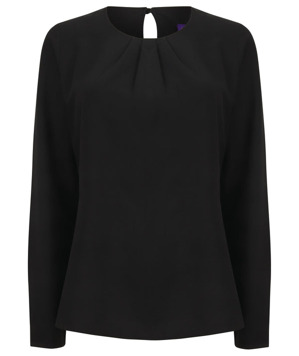 Long-sleeved blouse