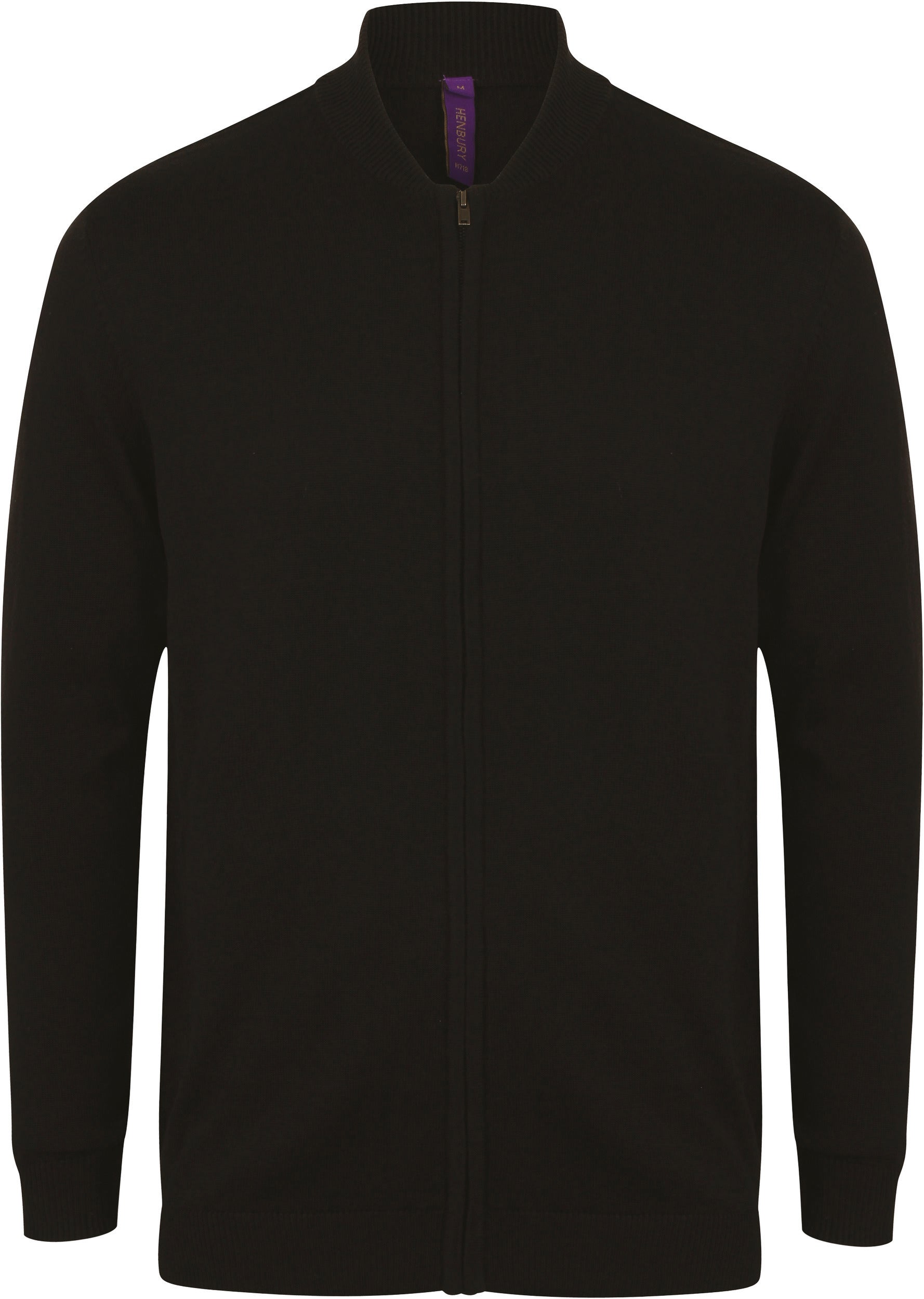 Bomber Collar Cardigan