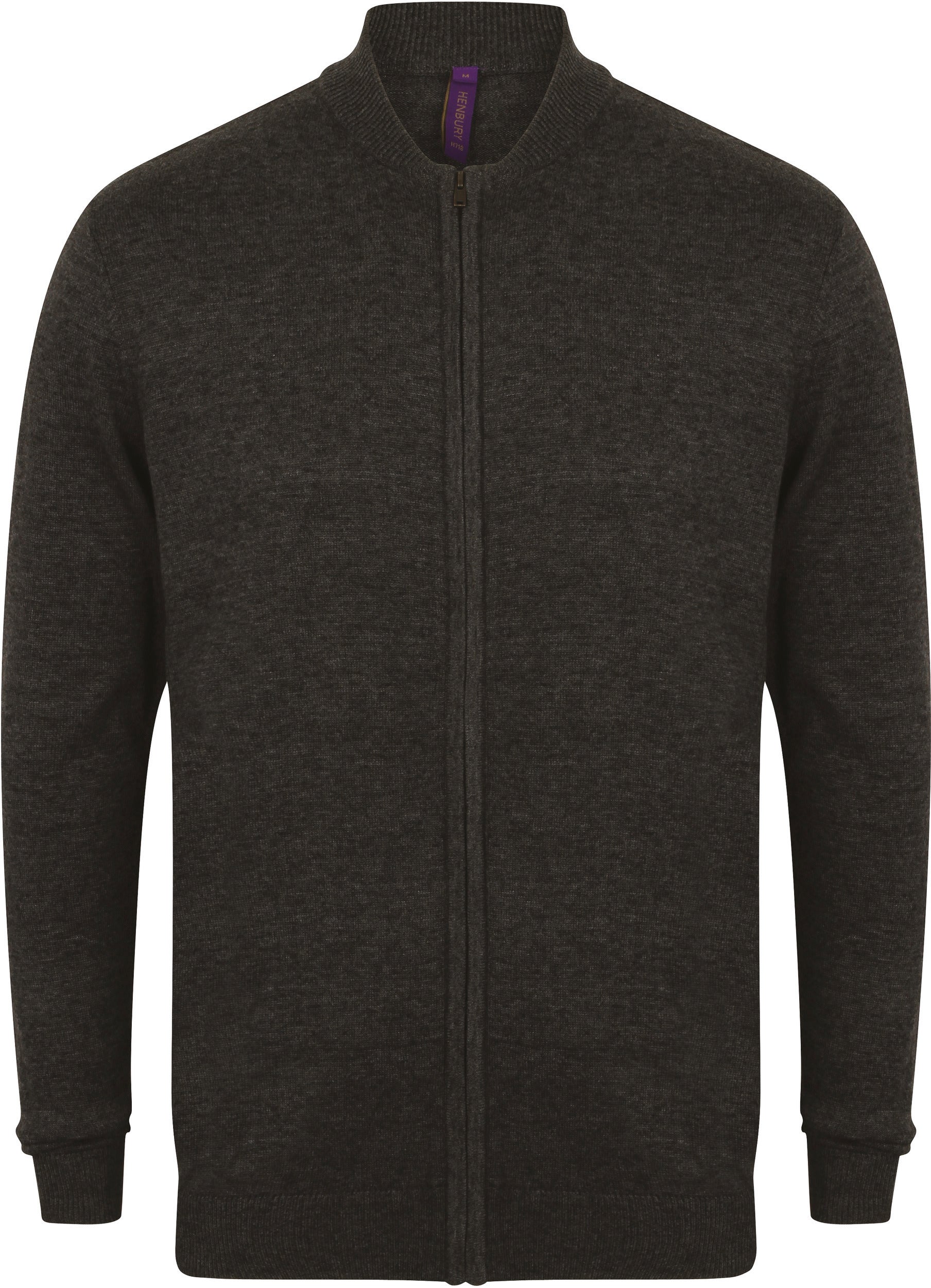 Bomber Collar Cardigan