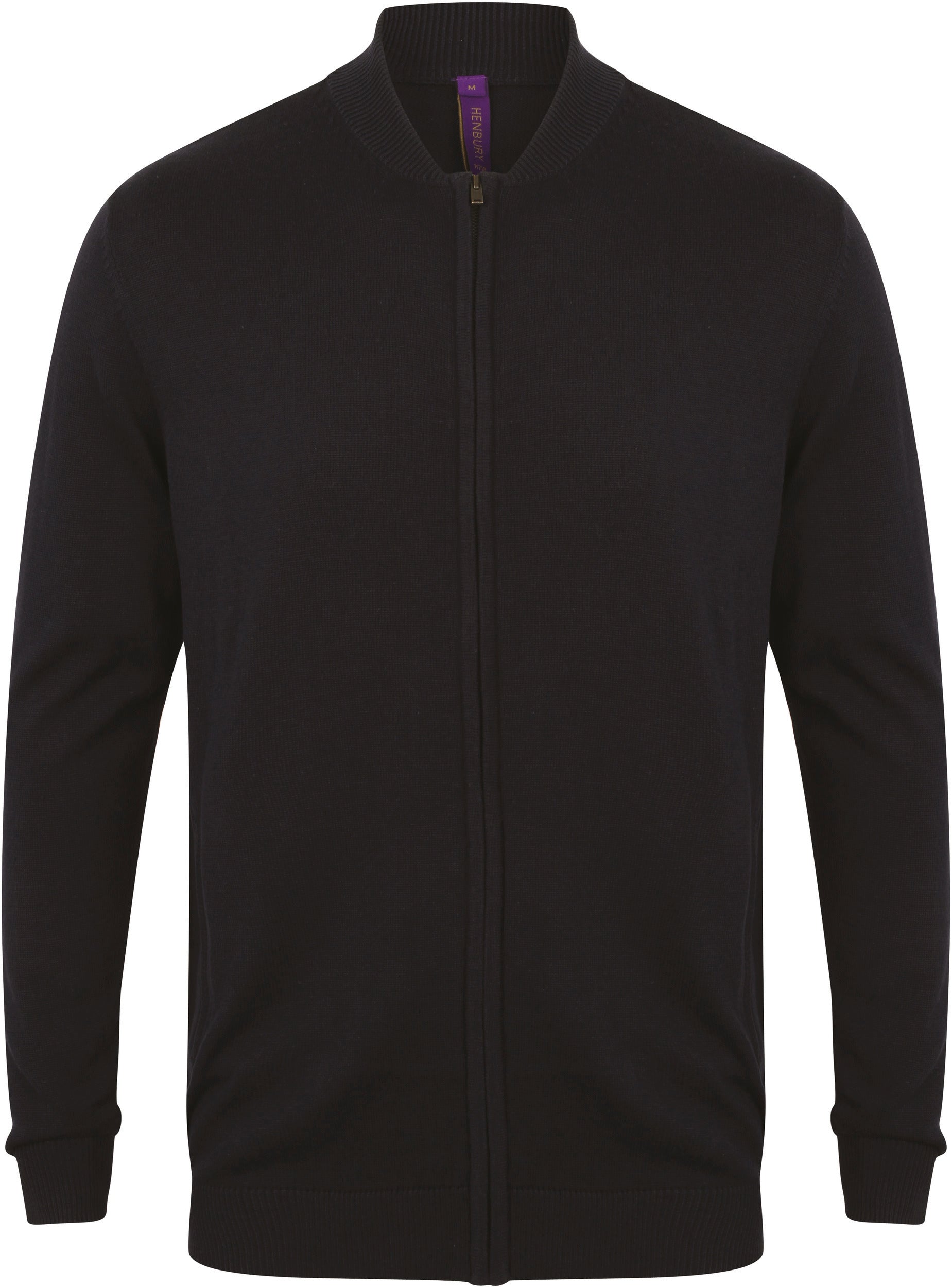 Bomber Collar Cardigan