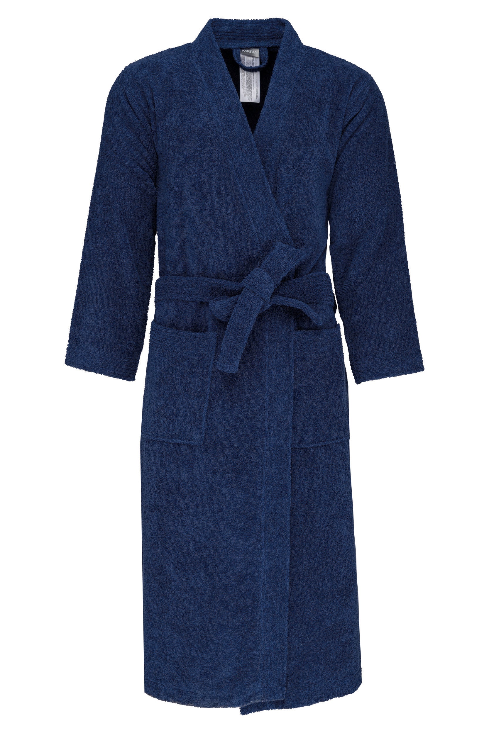 Kimono collar bathrobe