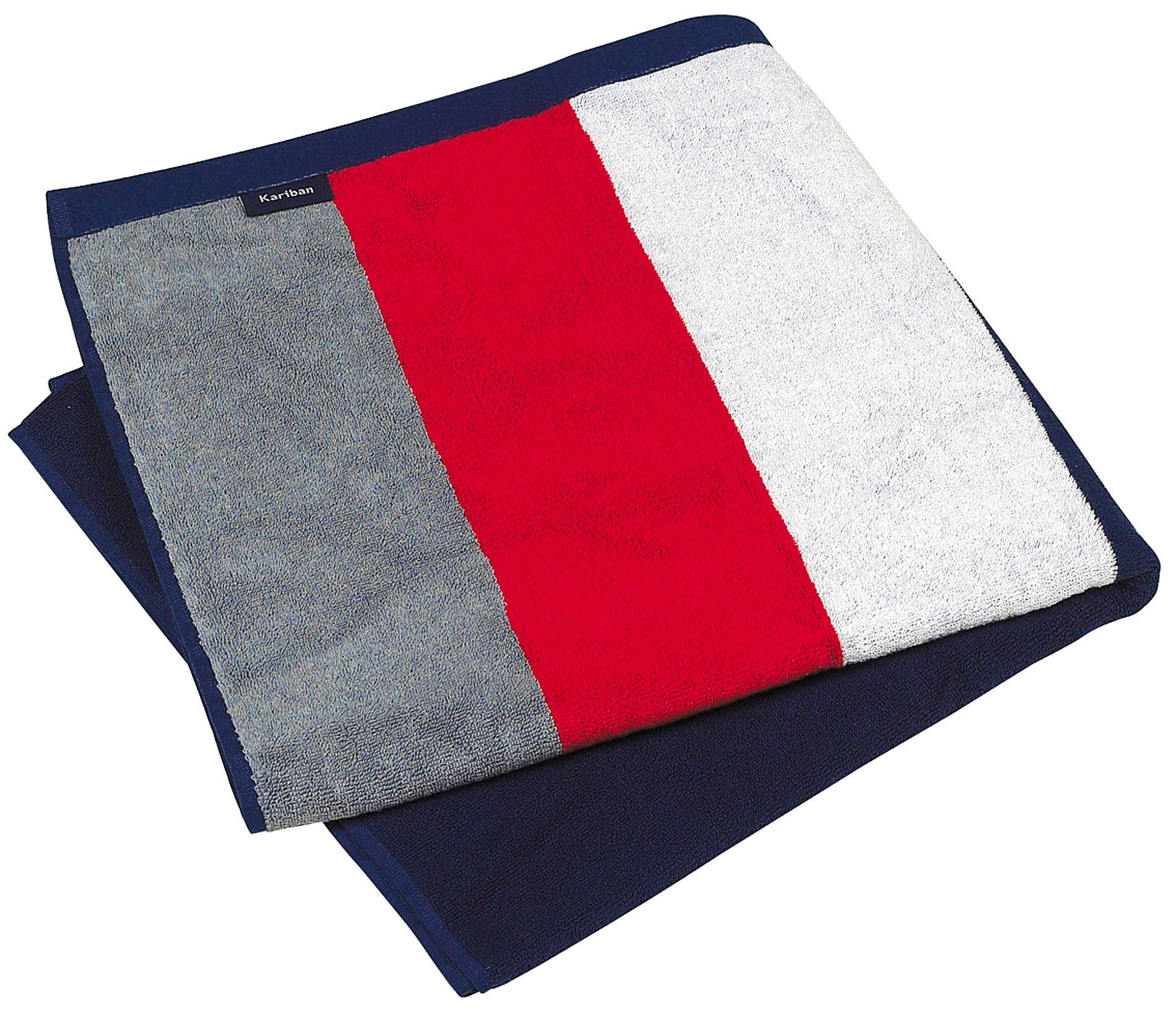 Striped beach towel