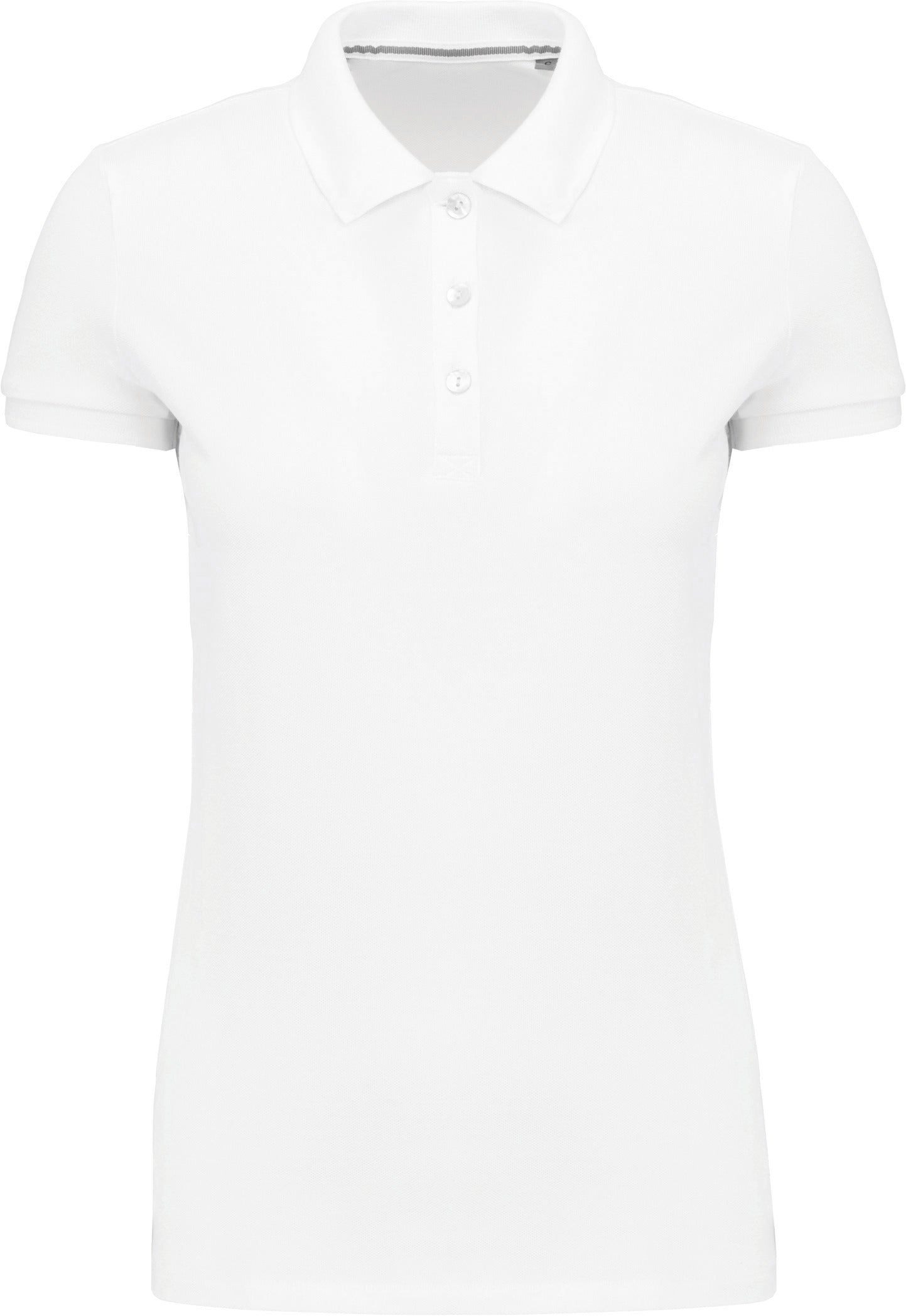 Polo Supima® manches courtes femme