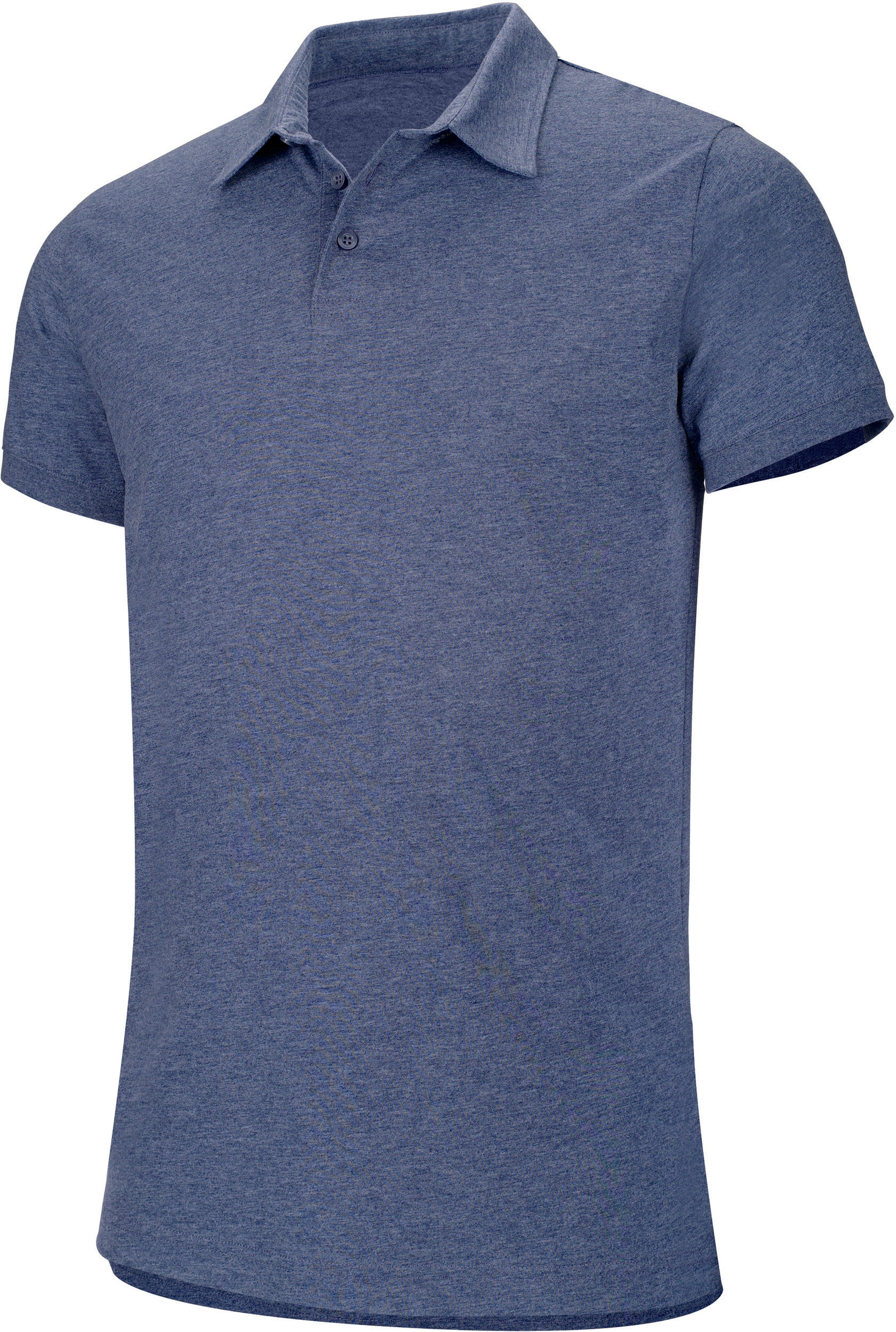 Polo manches courtes "mélange" homme
