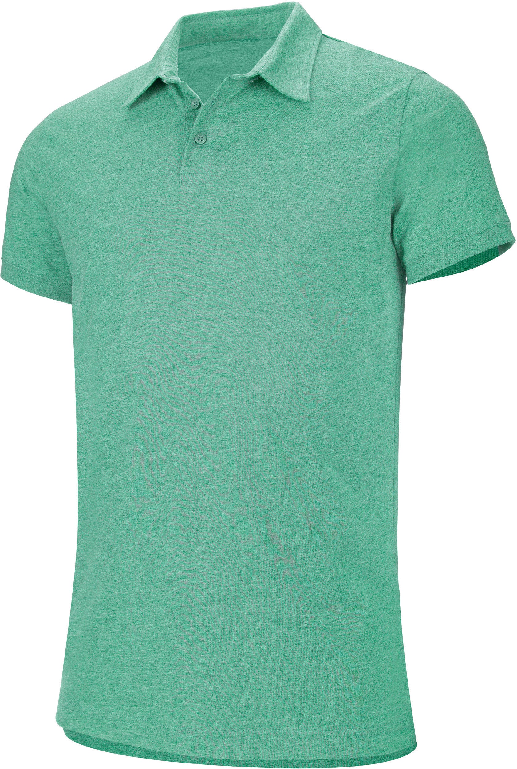 Polo manches courtes "mélange" homme