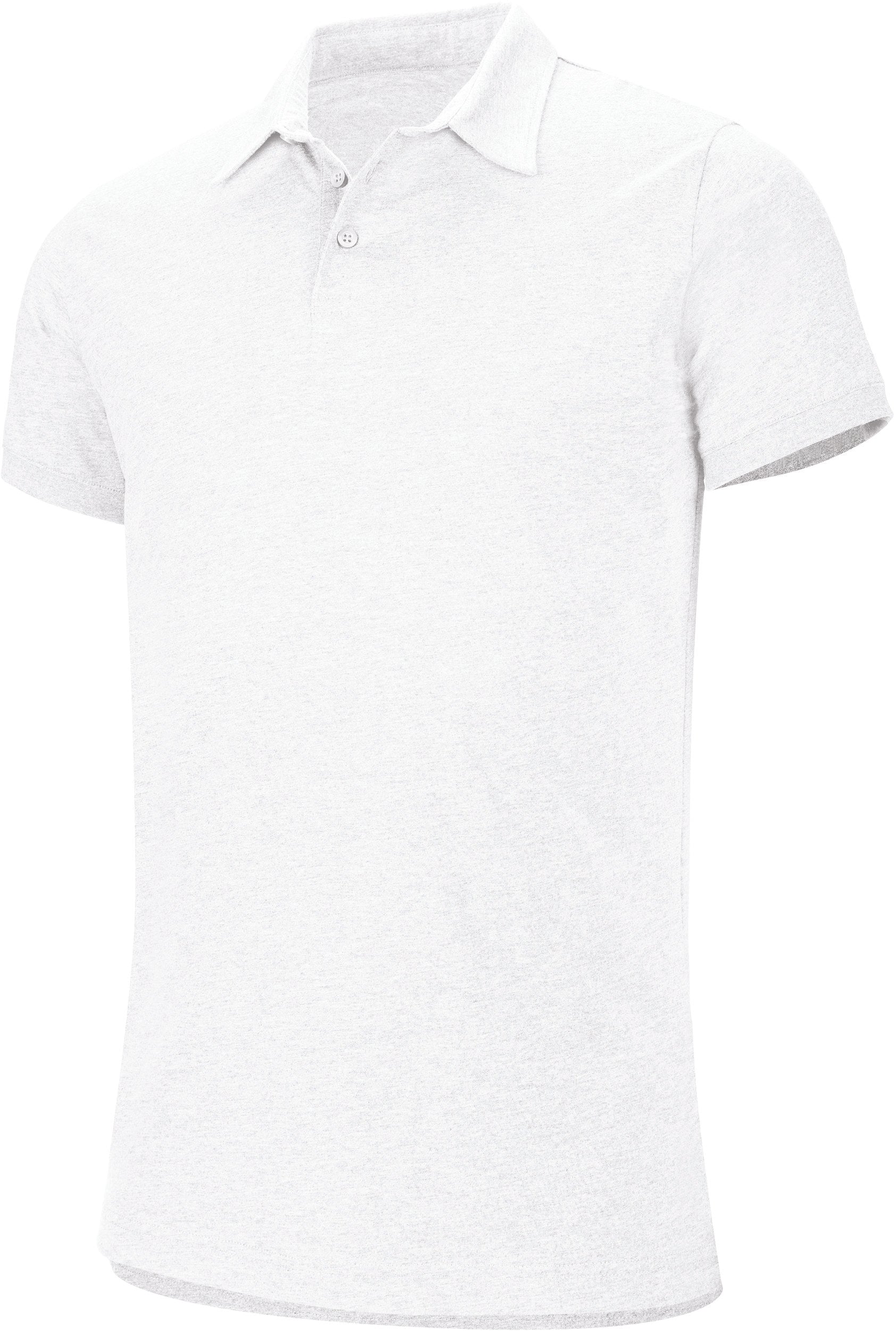Polo manches courtes "mélange" homme