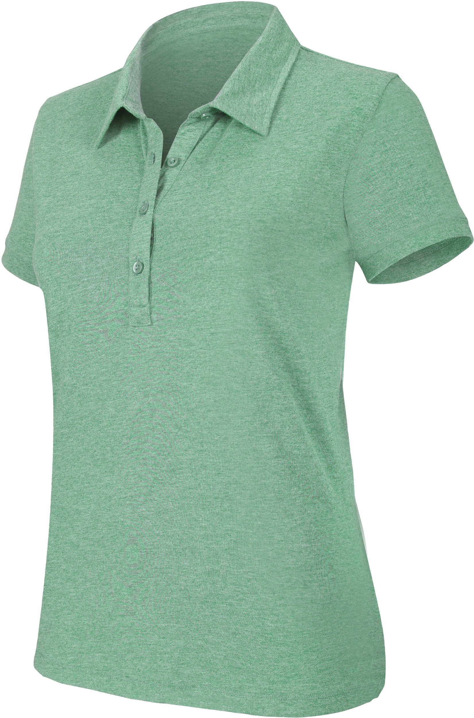 Polo manches courtes "mélange" femme