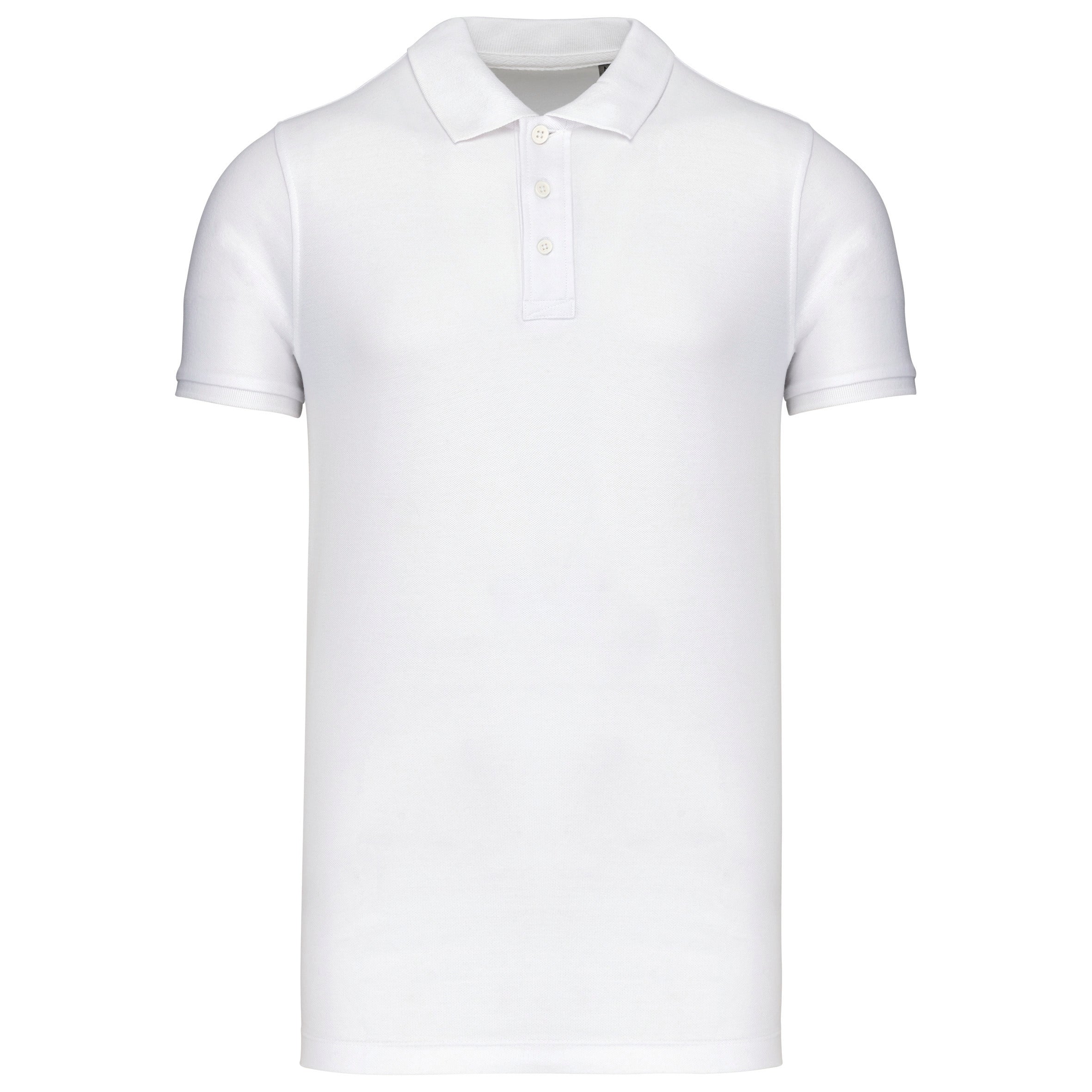 Polo piqué Bio manches courtes homme