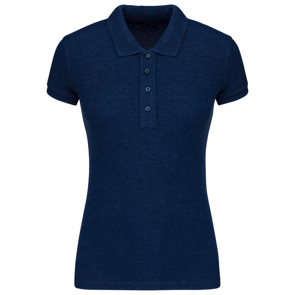 Polo piqué Bio manches courtes femme