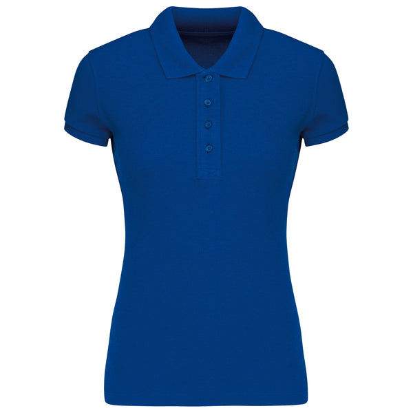 Polo piqué Bio manches courtes femme