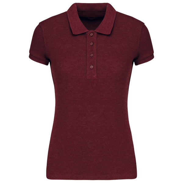 Polo piqué Bio manches courtes femme