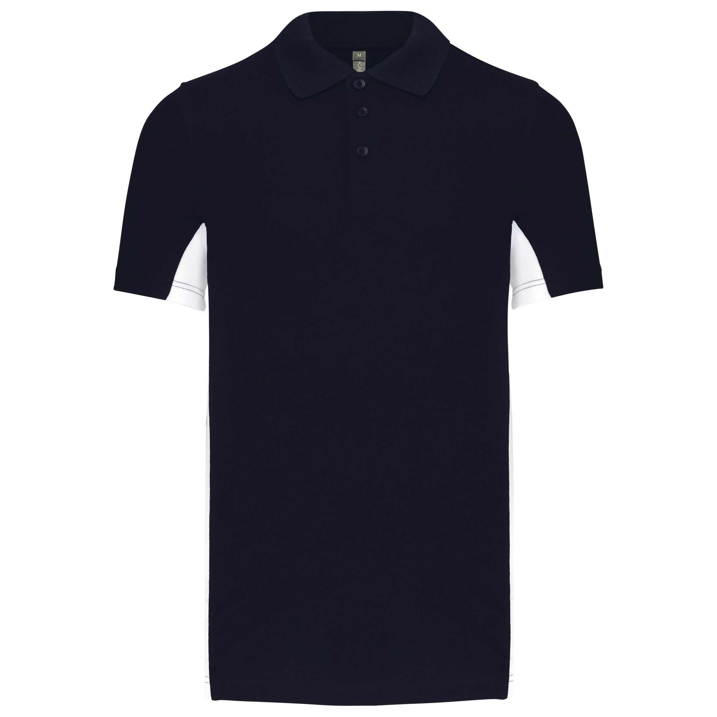 Flag > polo bicolore manches courtes