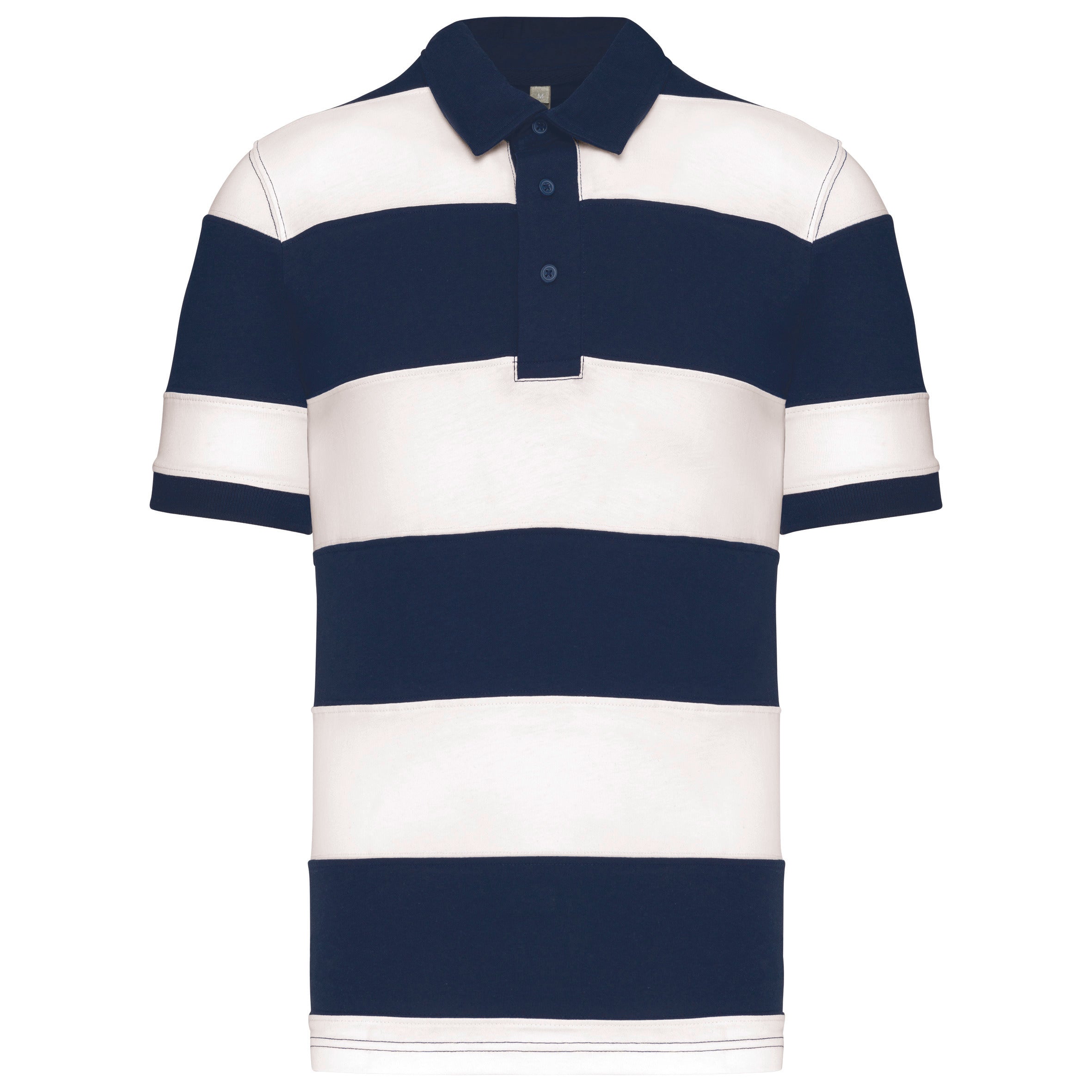 Ray > Short-sleeved striped rugby polo shirt