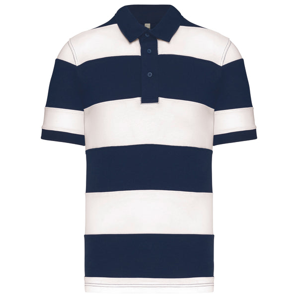 Ray &gt; Short-sleeved striped rugby polo shirt