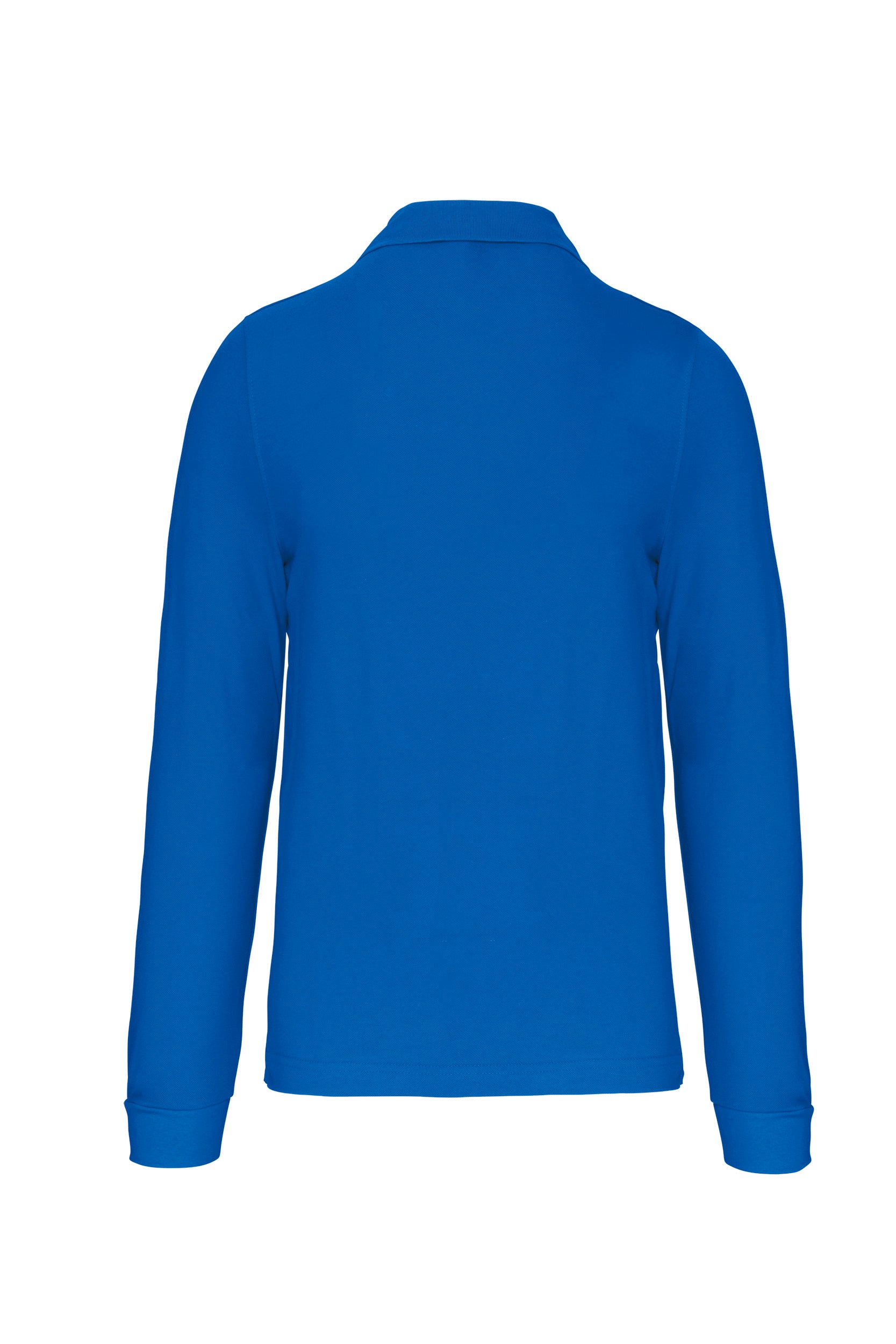 Heren poloshirt met lange mouwen