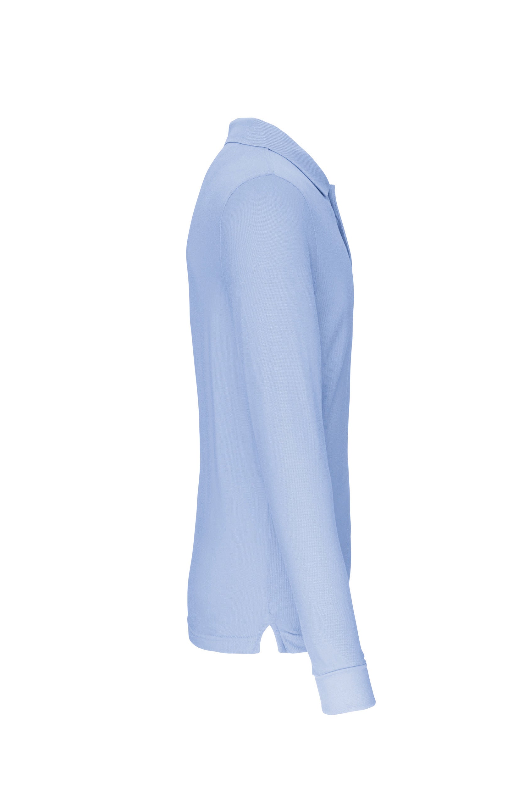 Heren poloshirt met lange mouwen