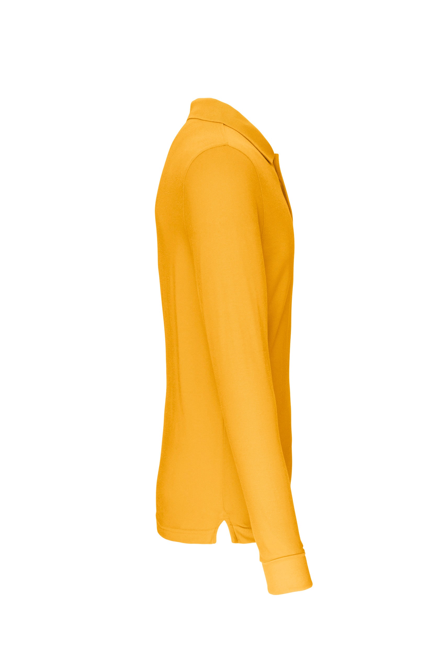 Heren poloshirt met lange mouwen