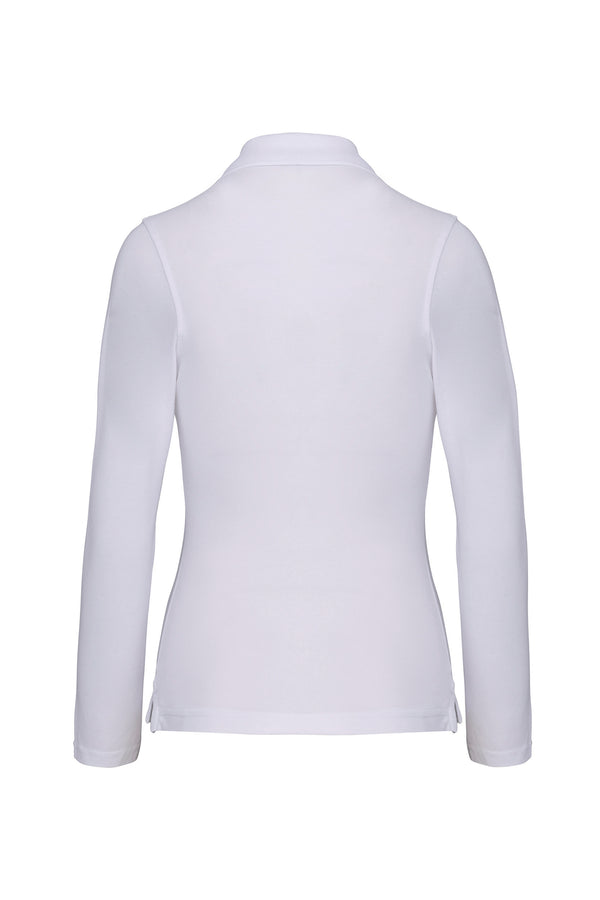 Women's long-sleeved polo shirt