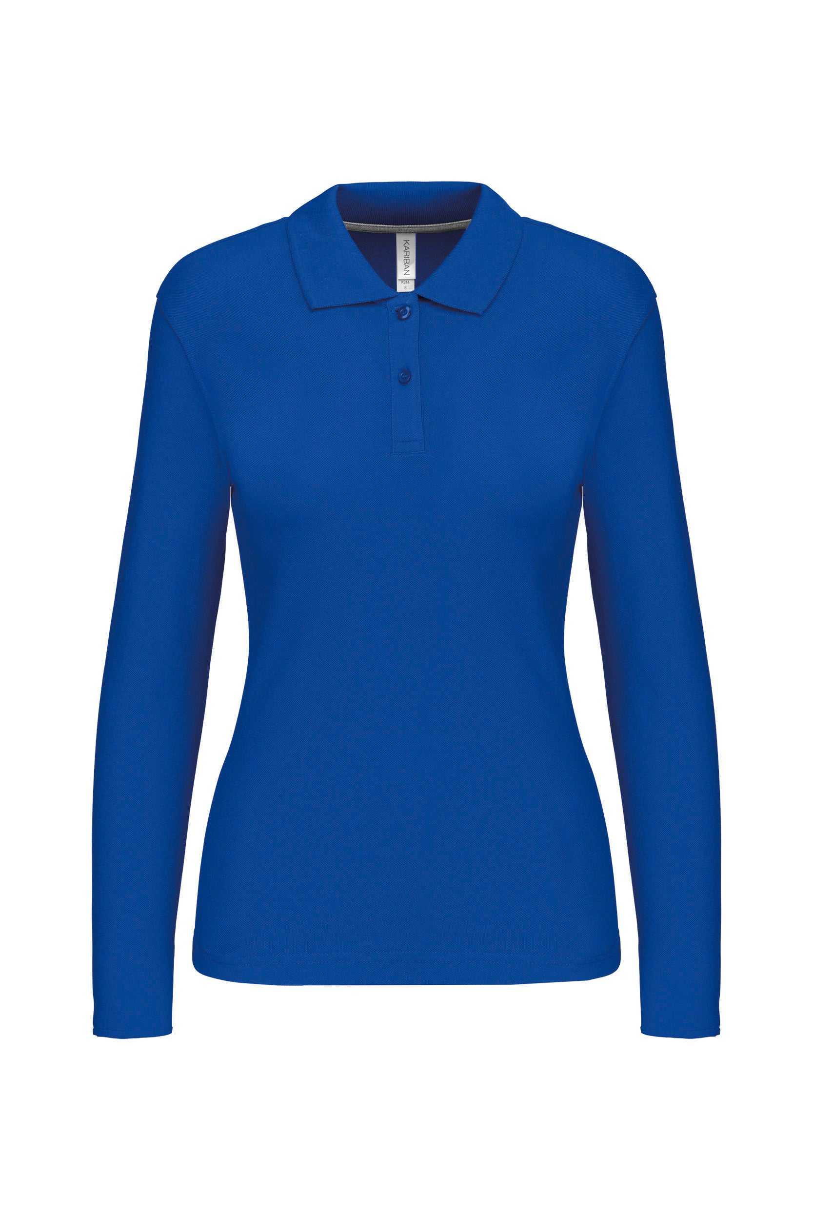 Polo manches longues femme