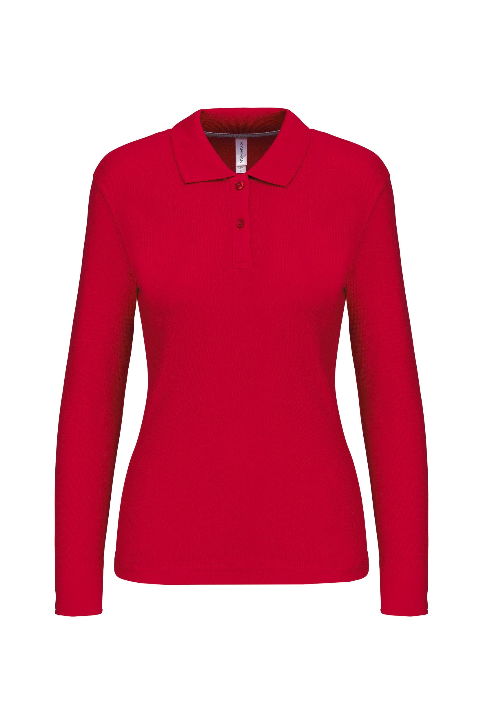 Polo manches longues femme