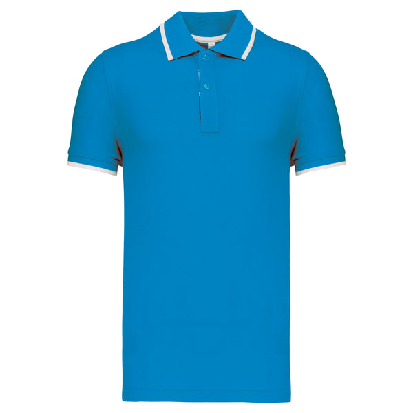 Men's short-sleeved polo shirt