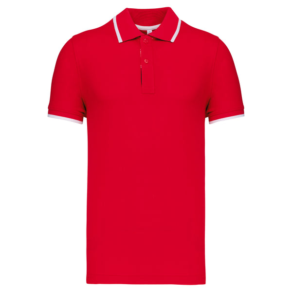 Men's short-sleeved polo shirt