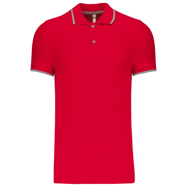 Men's short-sleeved polo shirt