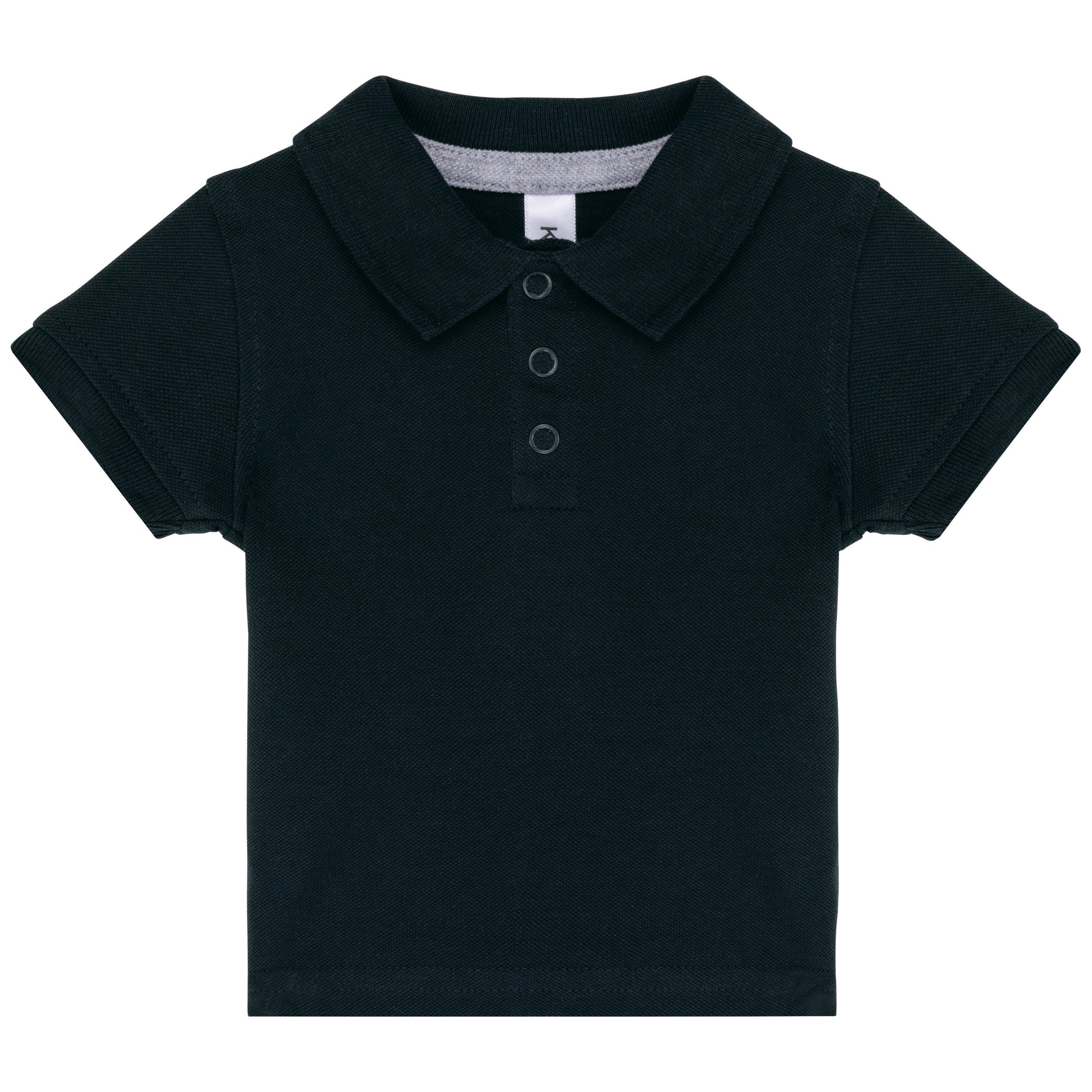 Baby's short-sleeved polo shirt