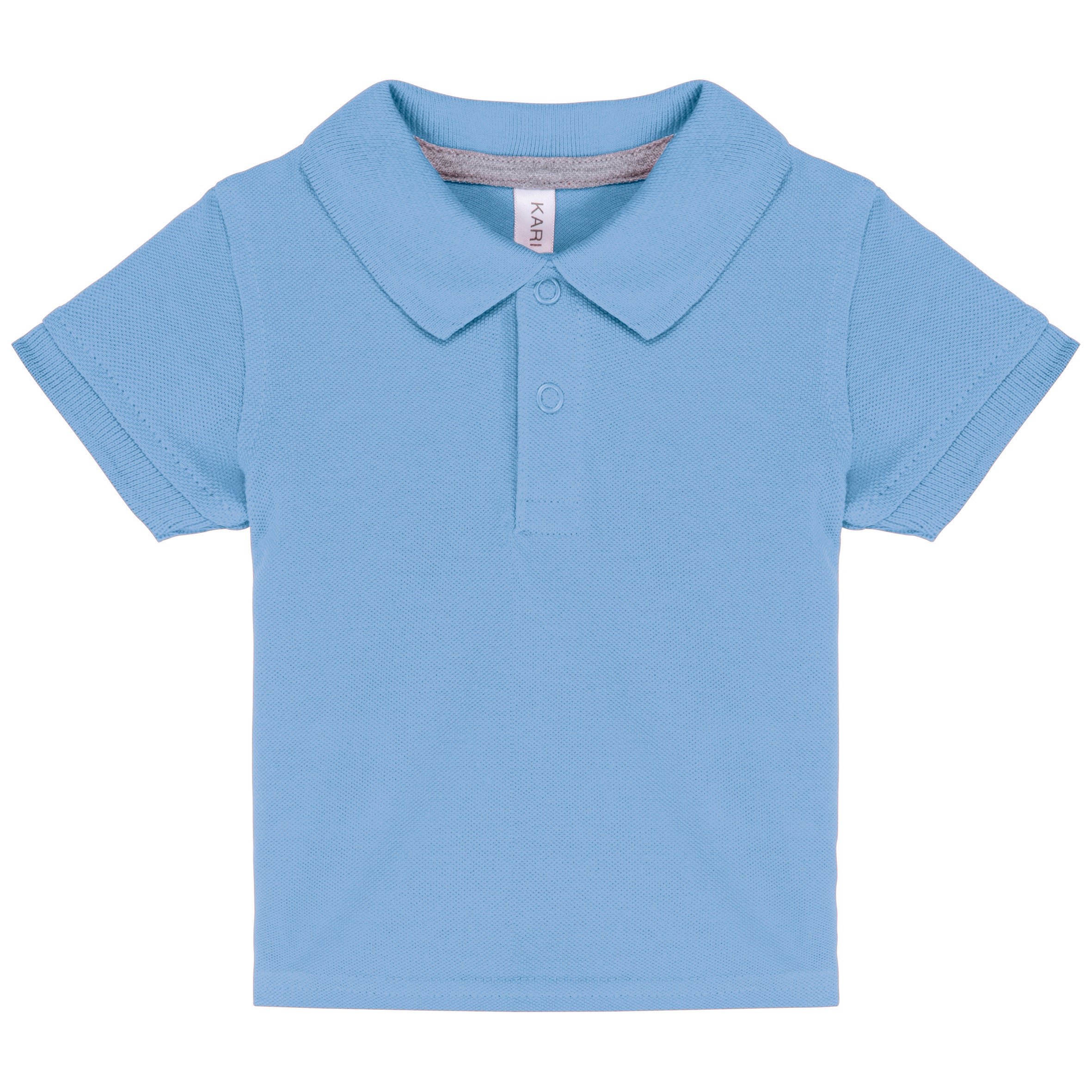 Baby's short-sleeved polo shirt