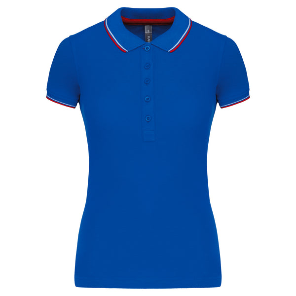 Polo manches courtes femme