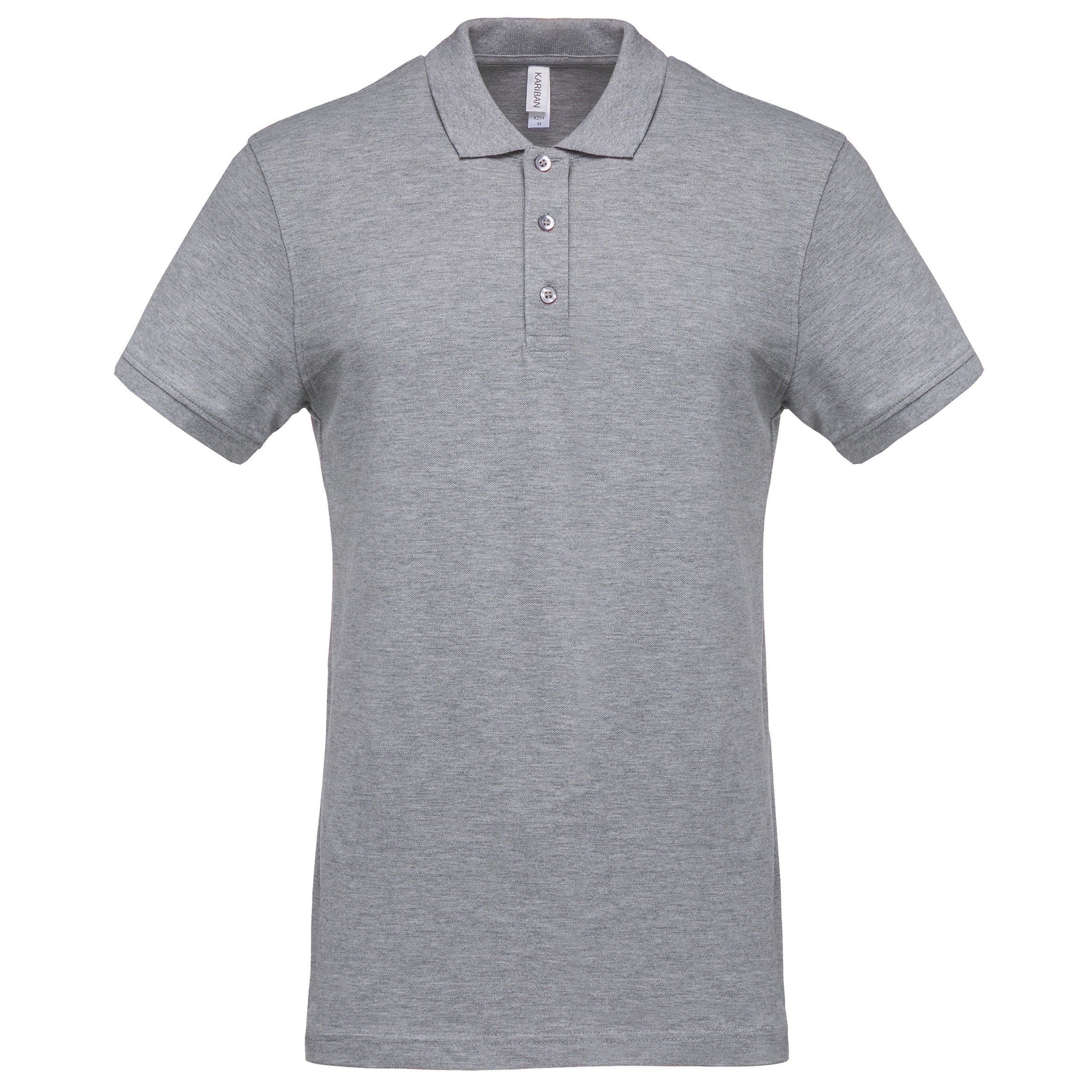 Polo piqué manches courtes homme