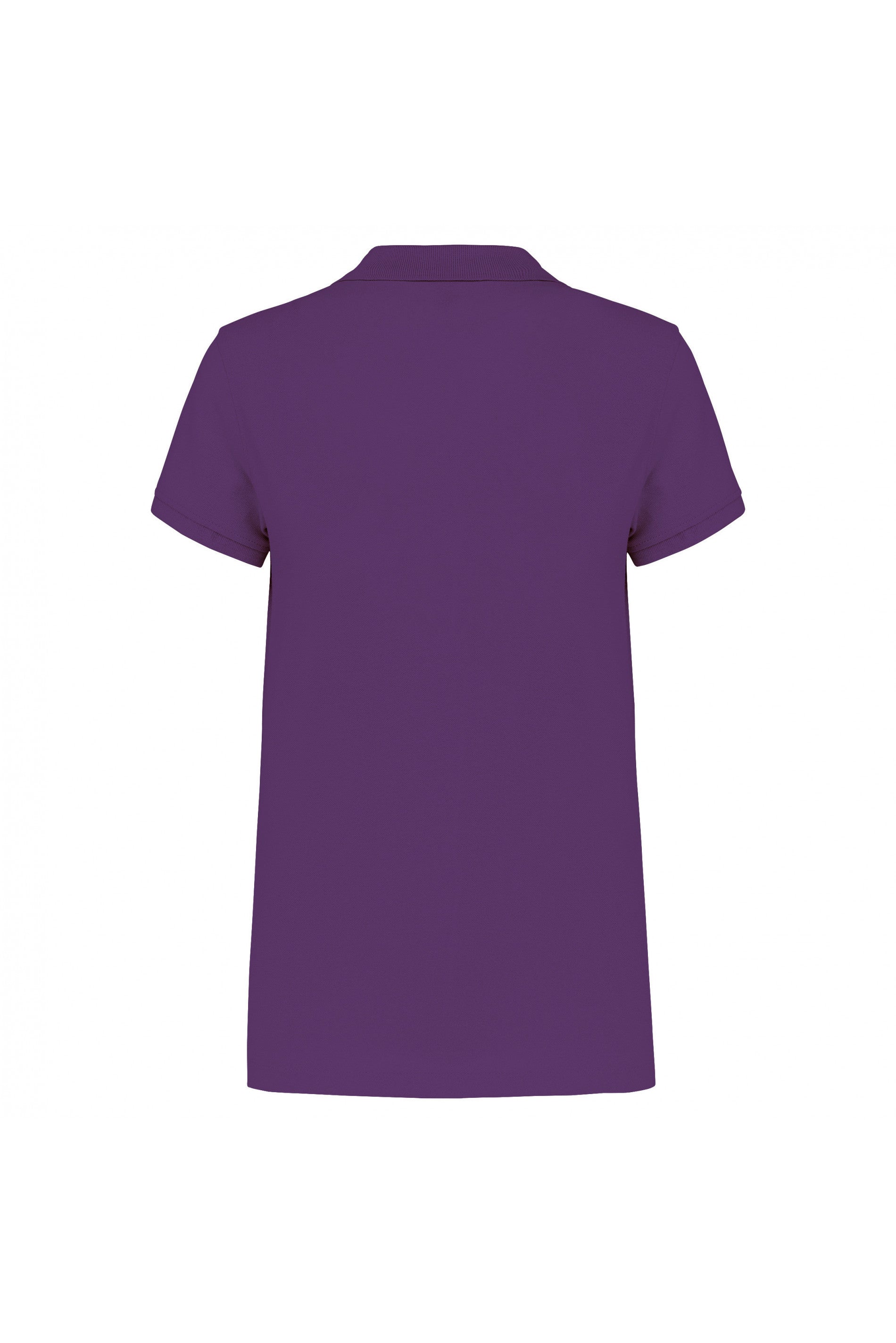 Polo piqué manches courtes femme