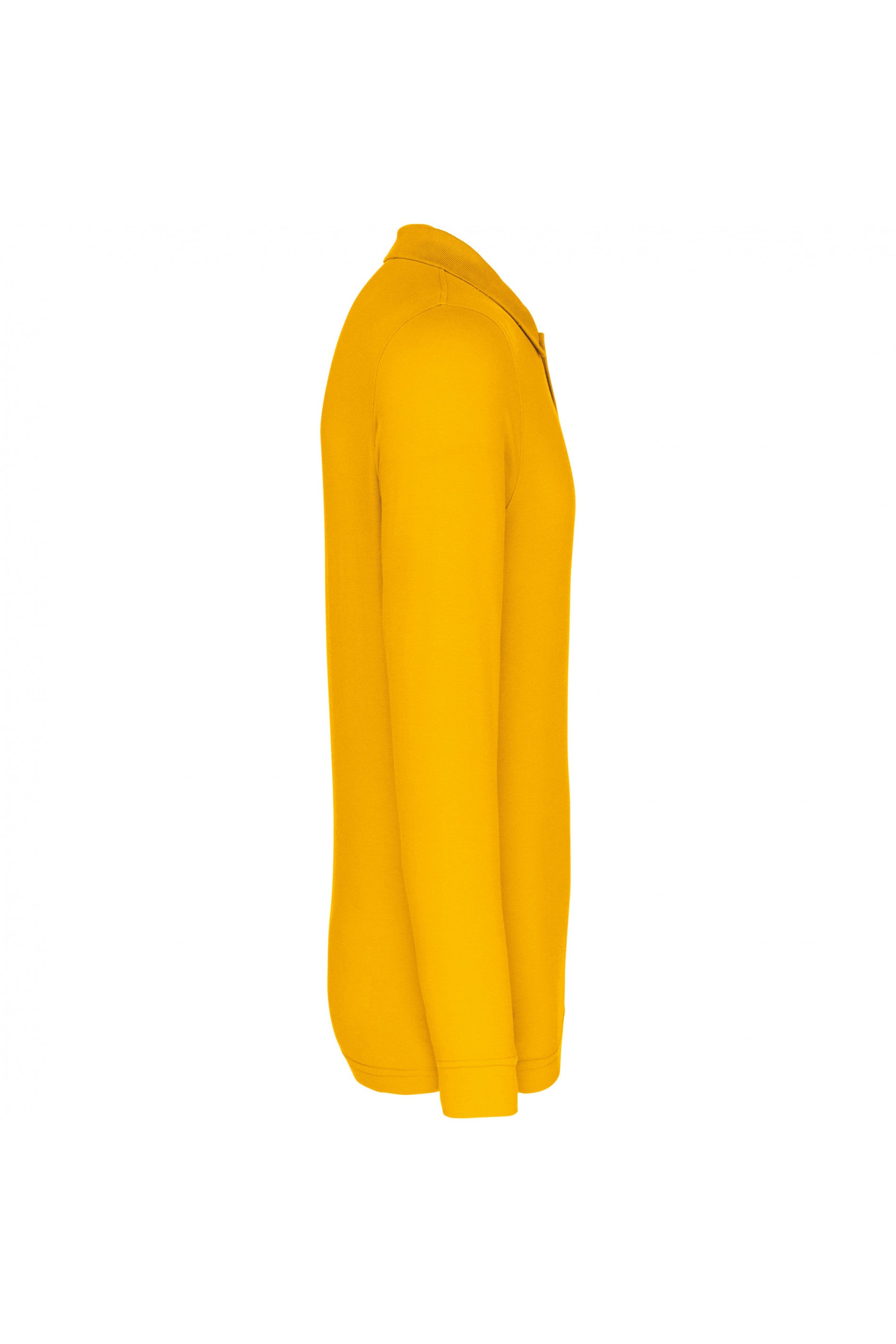 Polo piqué manches longues homme