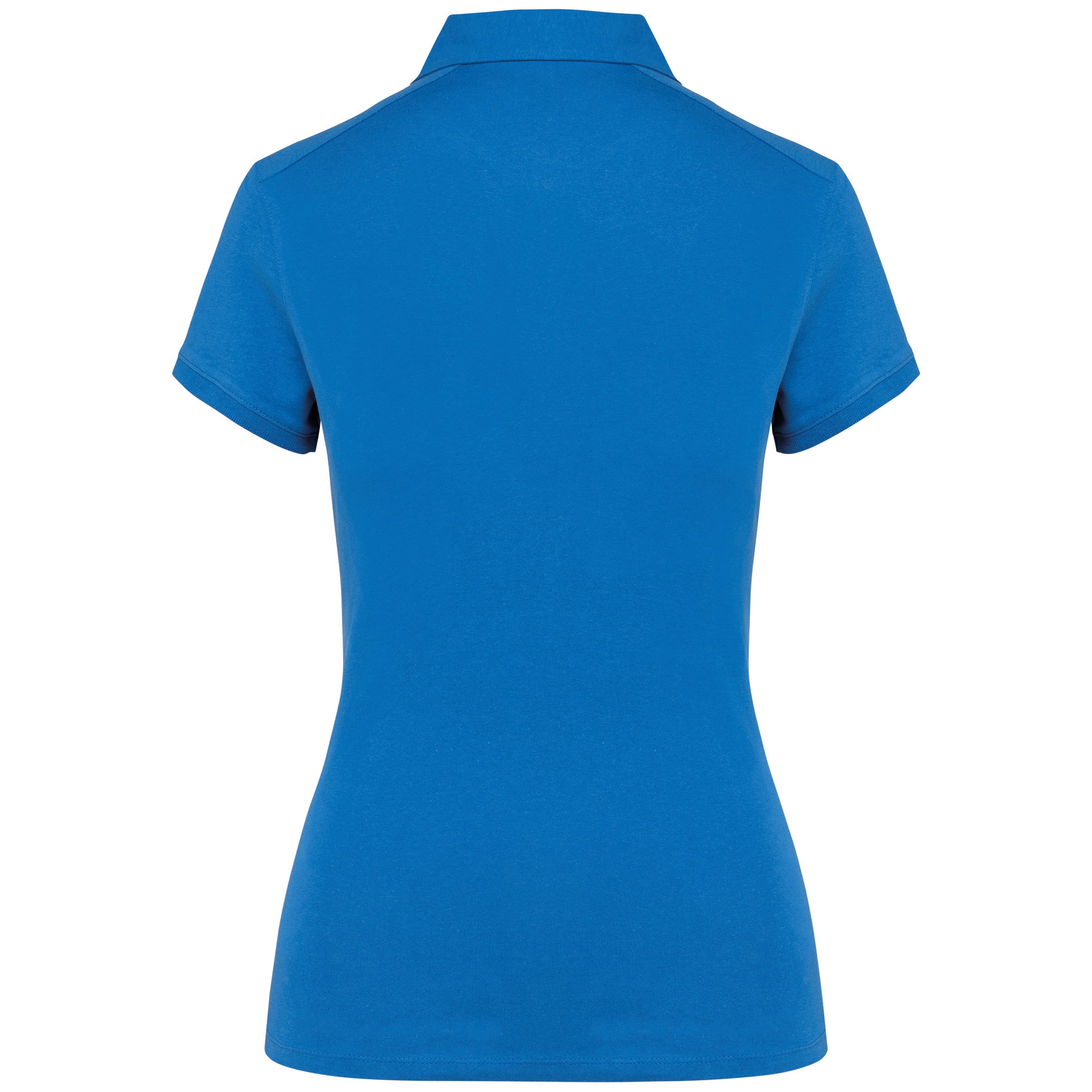 Polo jersey manches courtes femme