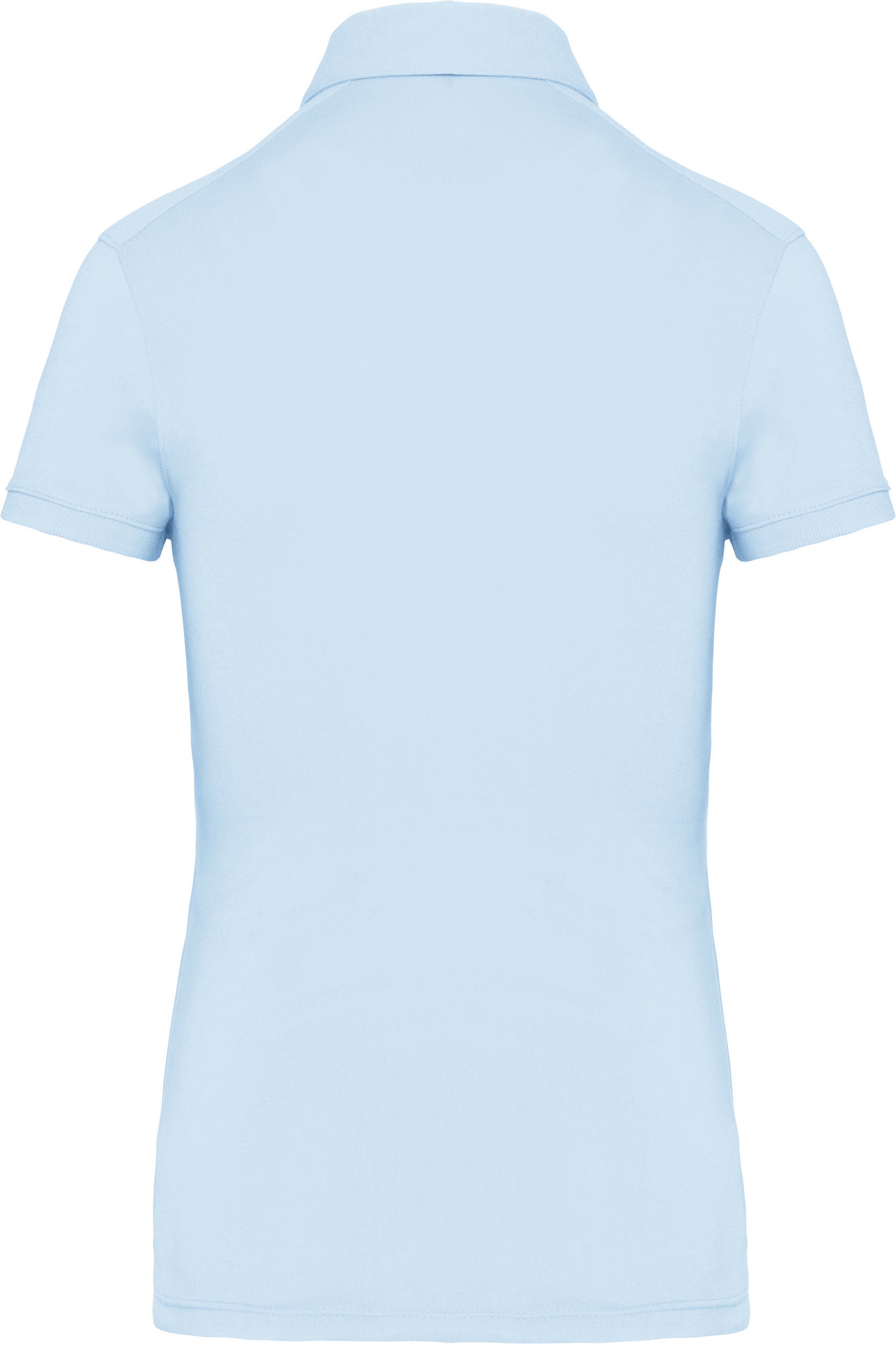 Polo jersey manches courtes femme