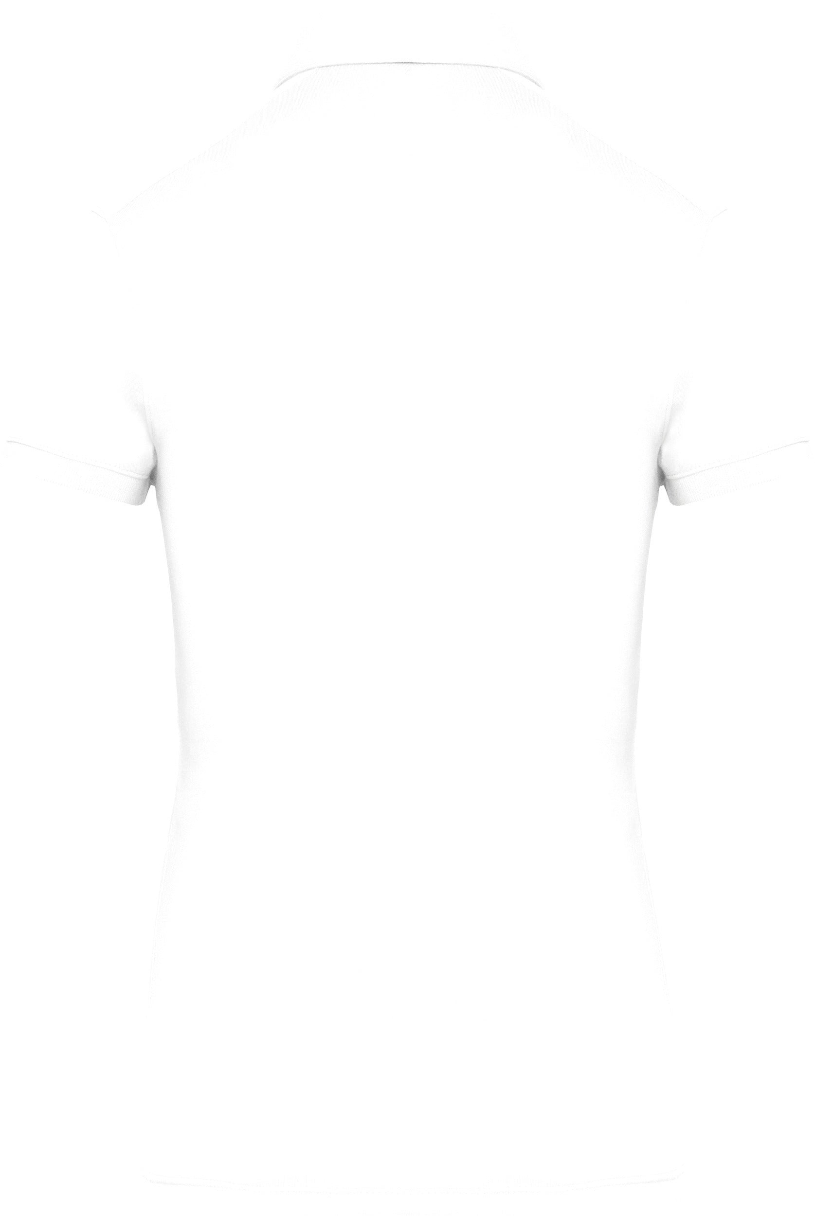 Polo jersey manches courtes femme