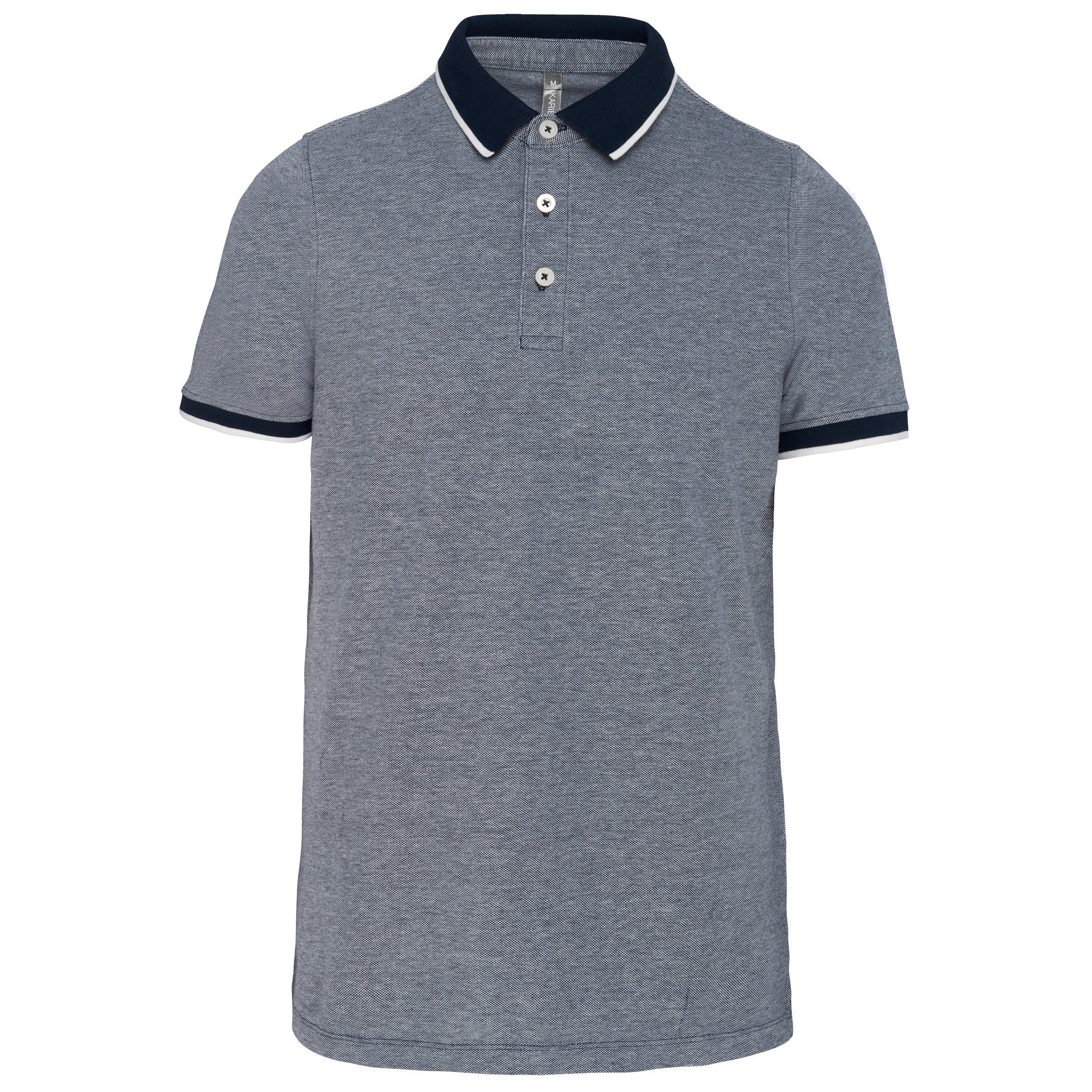 Polo bicolore homme