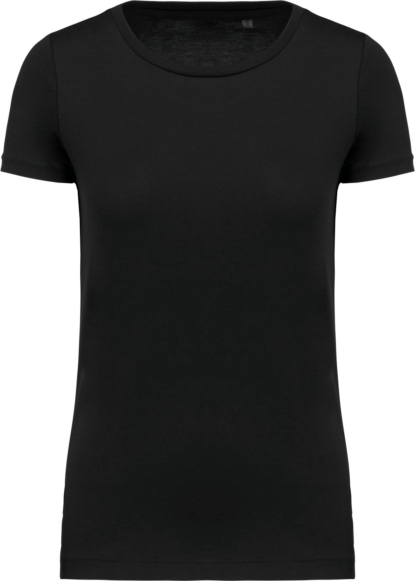 T-shirt Supima® col rond manches courtes femme