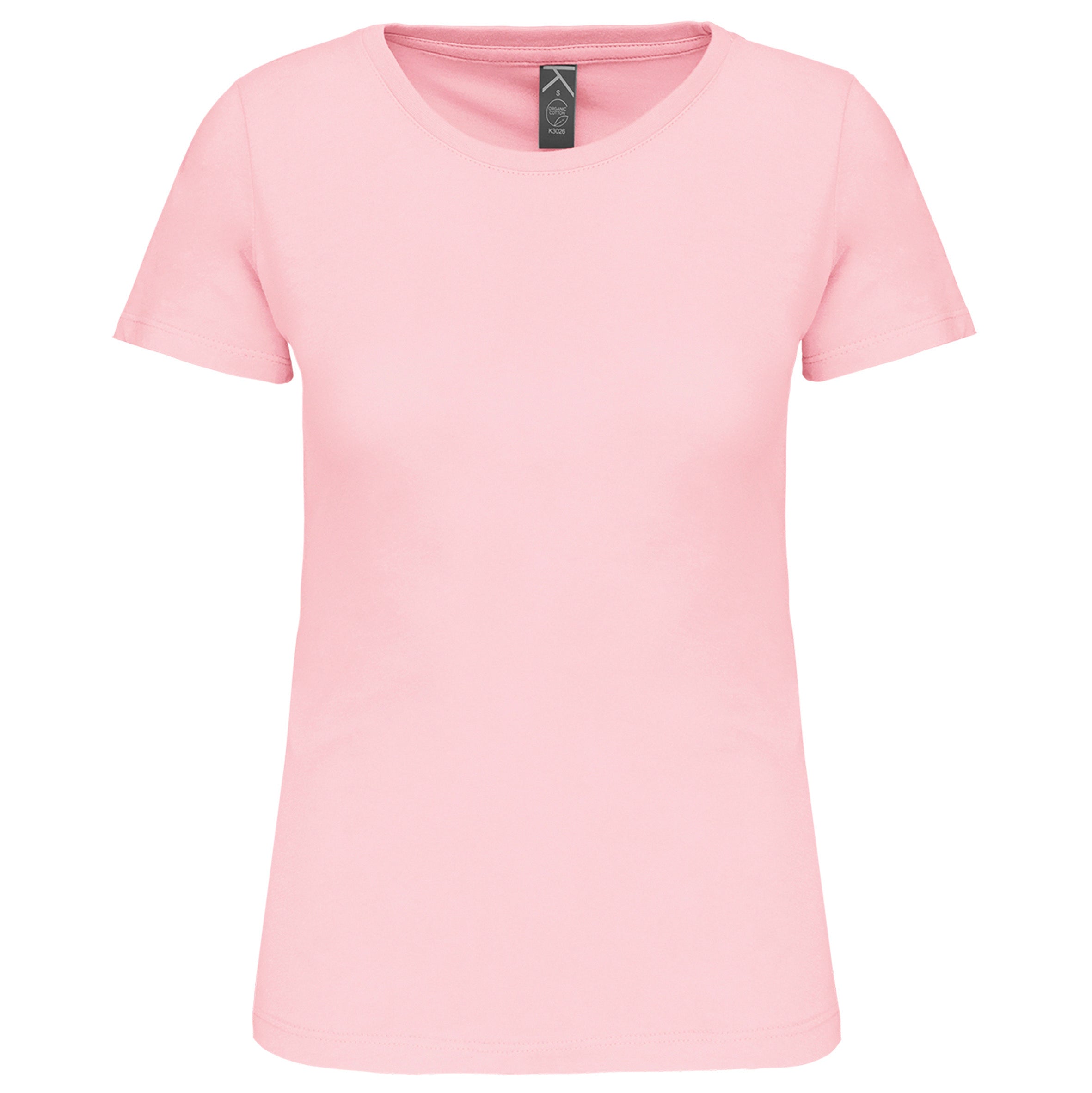 Bio150-T-shirt voor dames met ronde hals