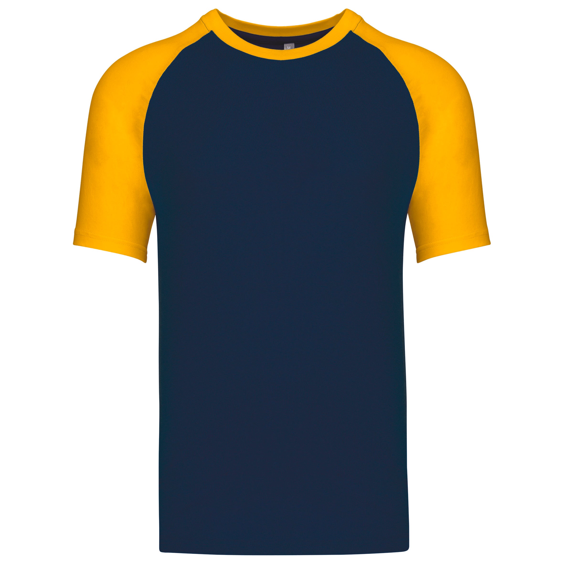 Baseball > t-shirt bicolore manches courtes