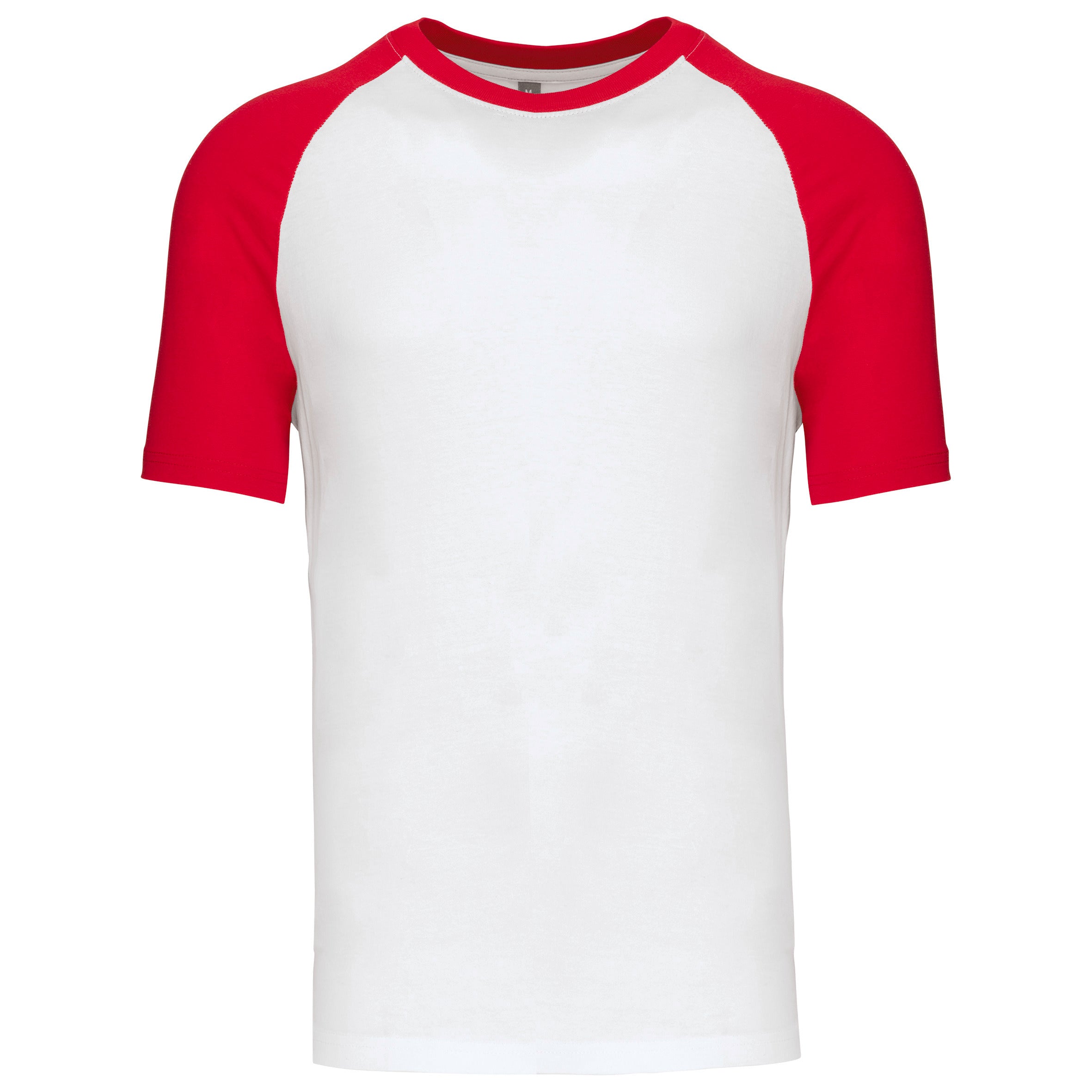 Baseball > t-shirt bicolore manches courtes