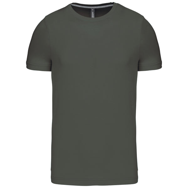 T-shirt col rond manches courtes homme