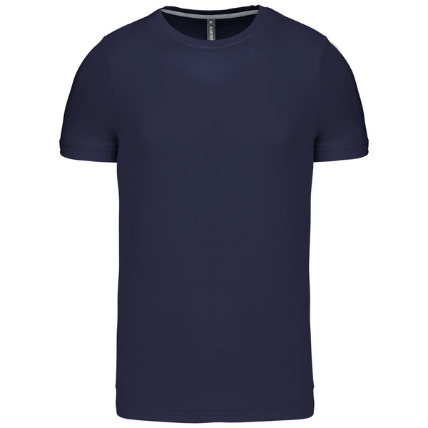 T-shirt col rond manches courtes homme