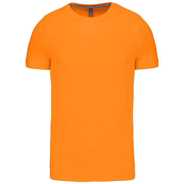 Heren T-shirt met korte mouwen en ronde hals