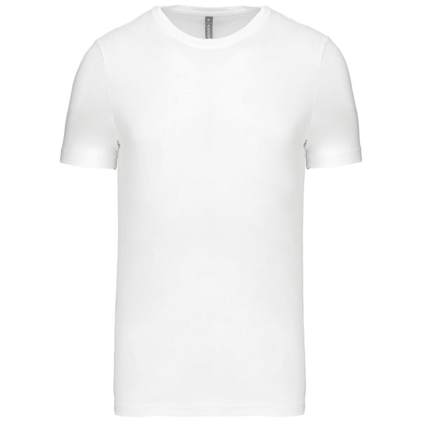 Heren T-shirt met korte mouwen en ronde hals