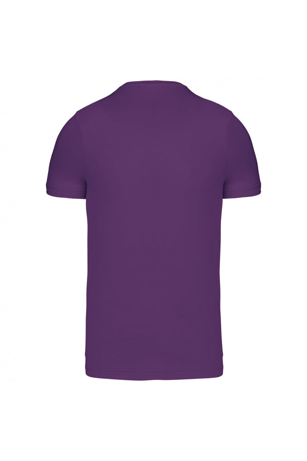 Short-sleeved V-neck T-shirt