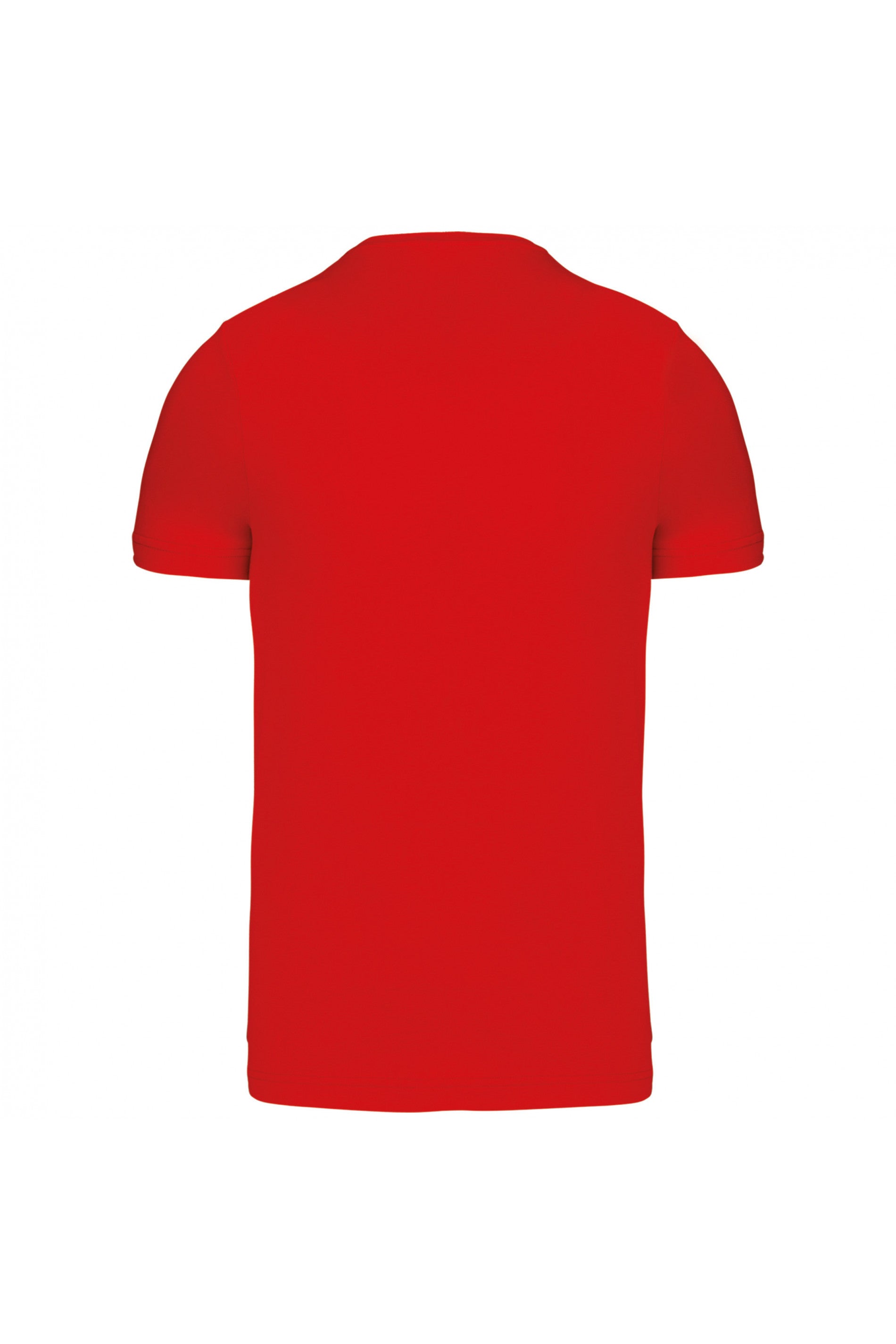 T-shirt met korte mouwen en V-hals