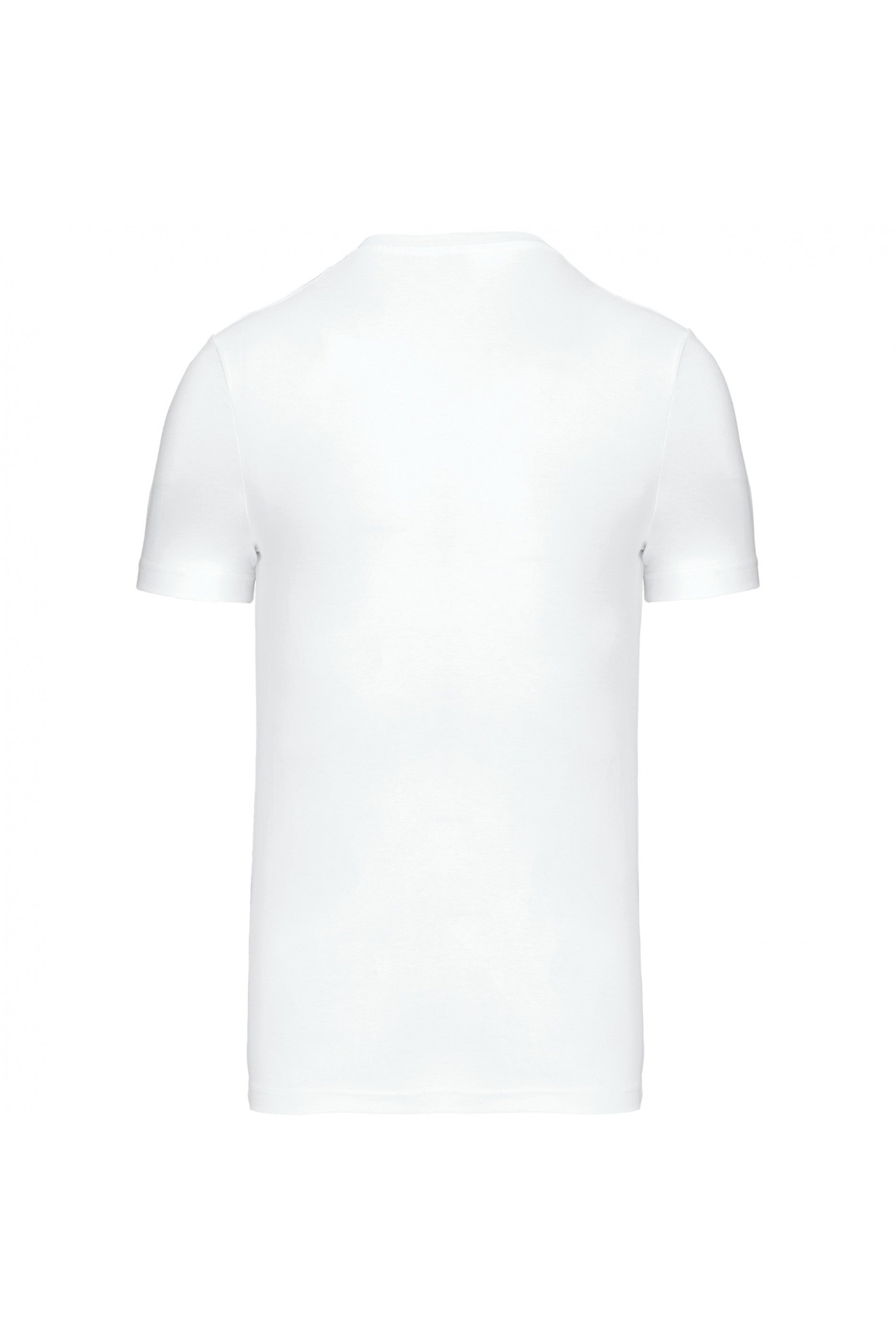 T-shirt met korte mouwen en V-hals